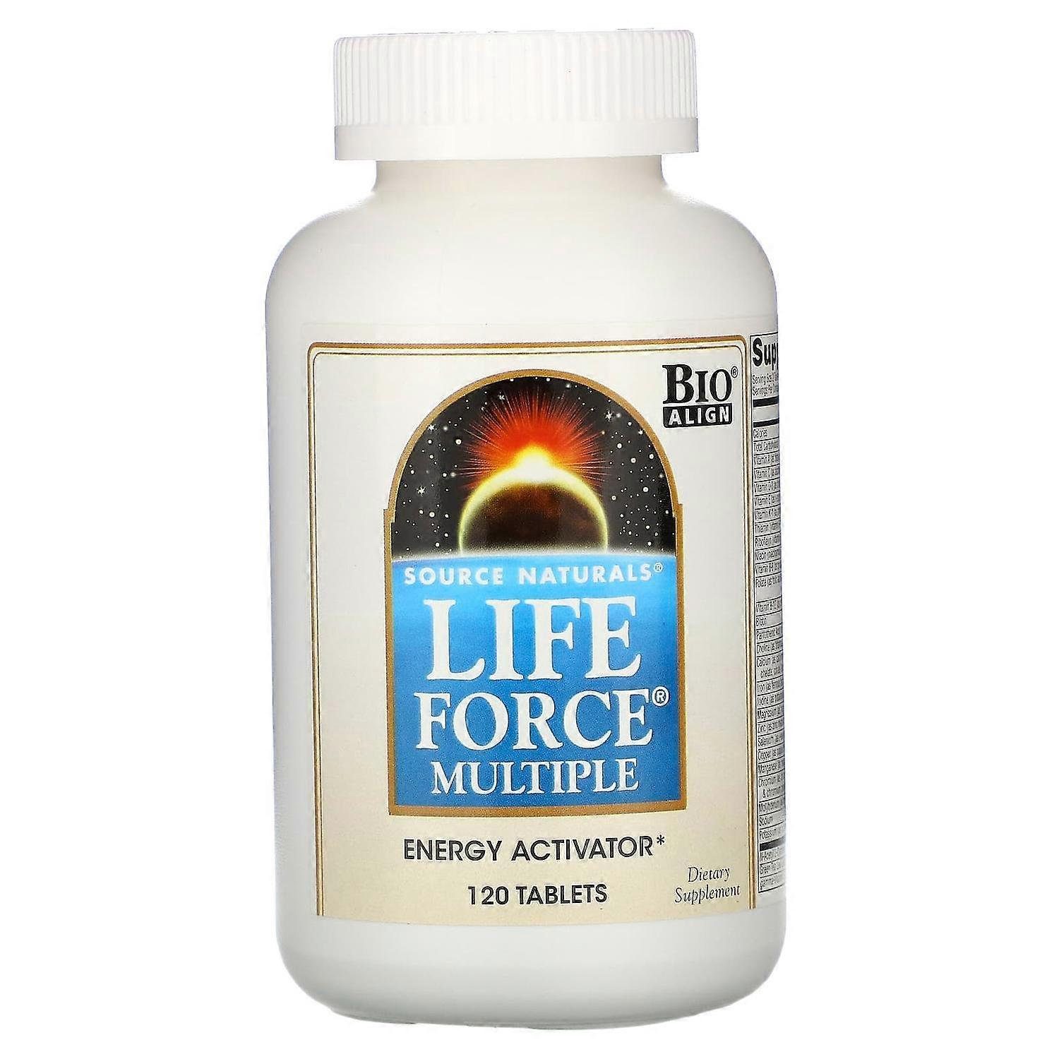 Source Naturals, Life Force Multiple, 120 Tablets