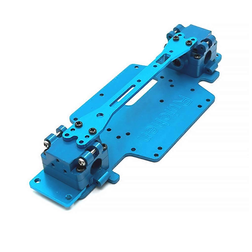 Metal for Gearbox Mount Bottom Plate 1:28 Remote Control Model Upgrade Part Modification Replacement for Wltoys K989
