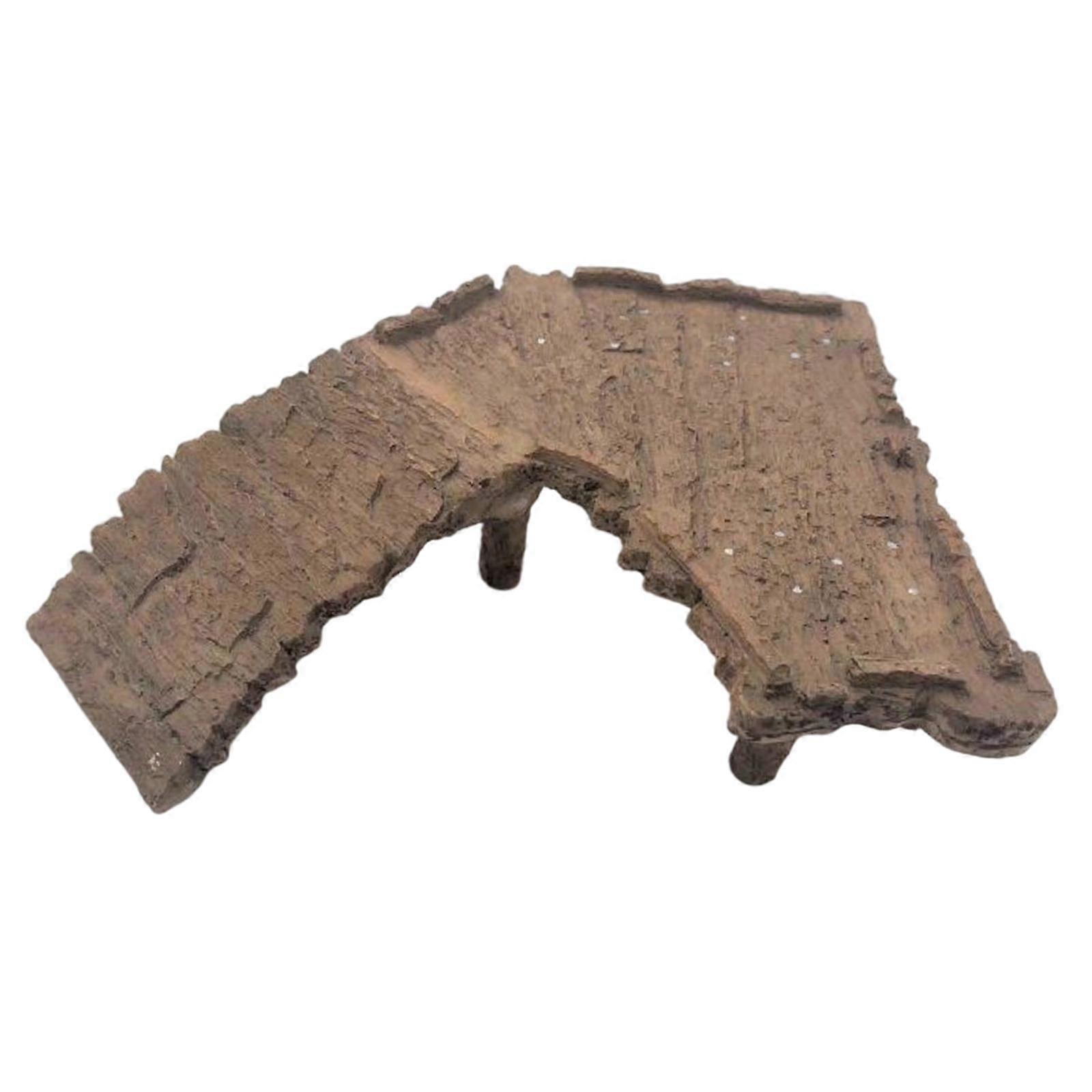 Resin Turtle Island Basking Platform with Stairs for Frog Terrapin Premuim