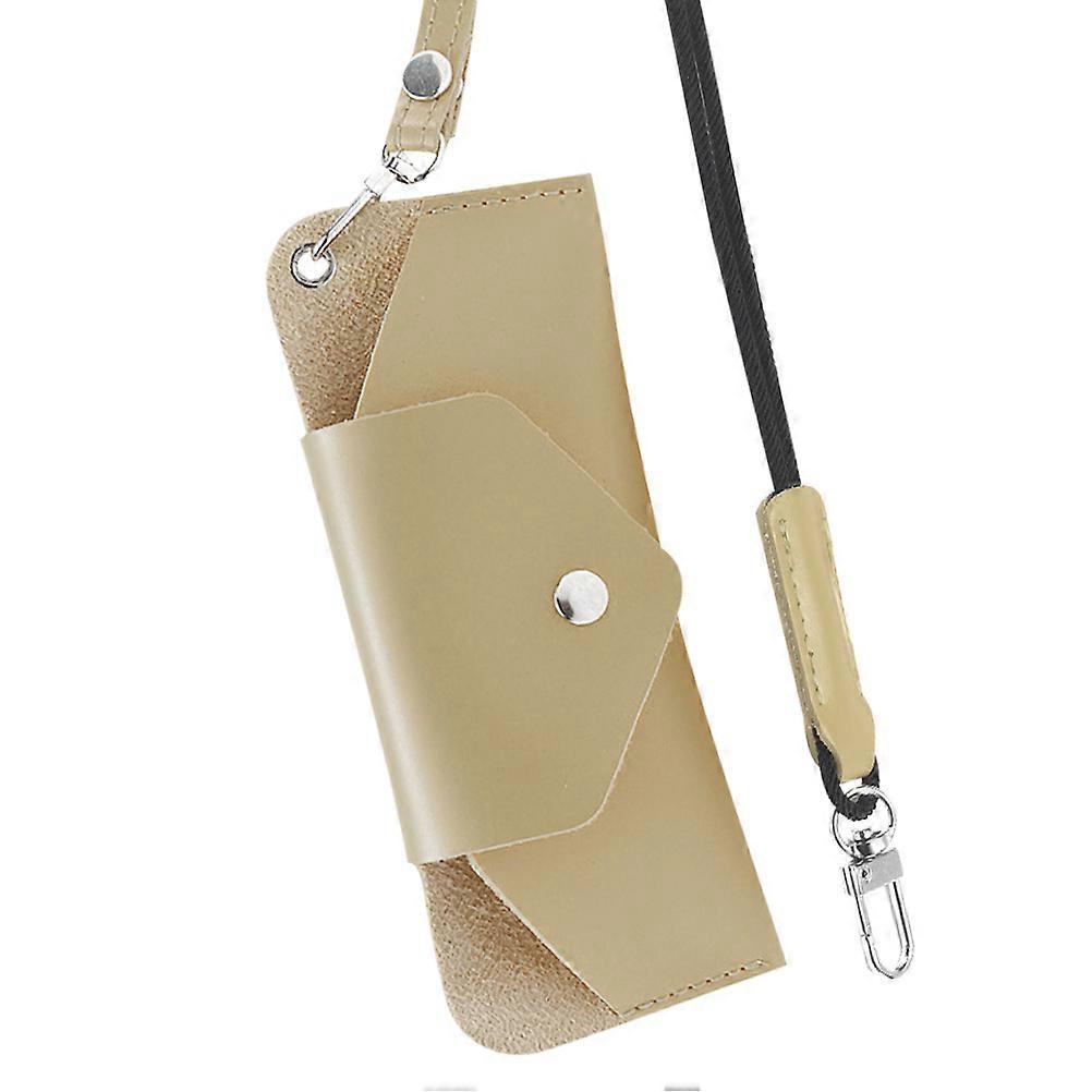 Hanging Glasses Pouch PU Material for Storage 2Sets Convenient Glasses Case