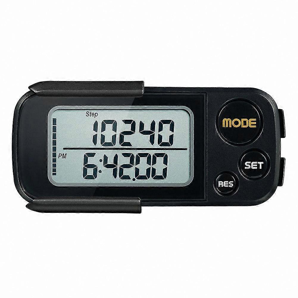 3D Motion Tracker Pedometer with Clip for Walking