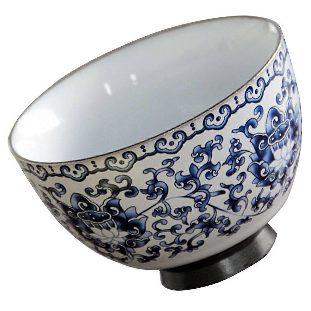 Vintage Teaware Ceramic Tea Cup for Drinking Use 4Pcs Porcelain Set