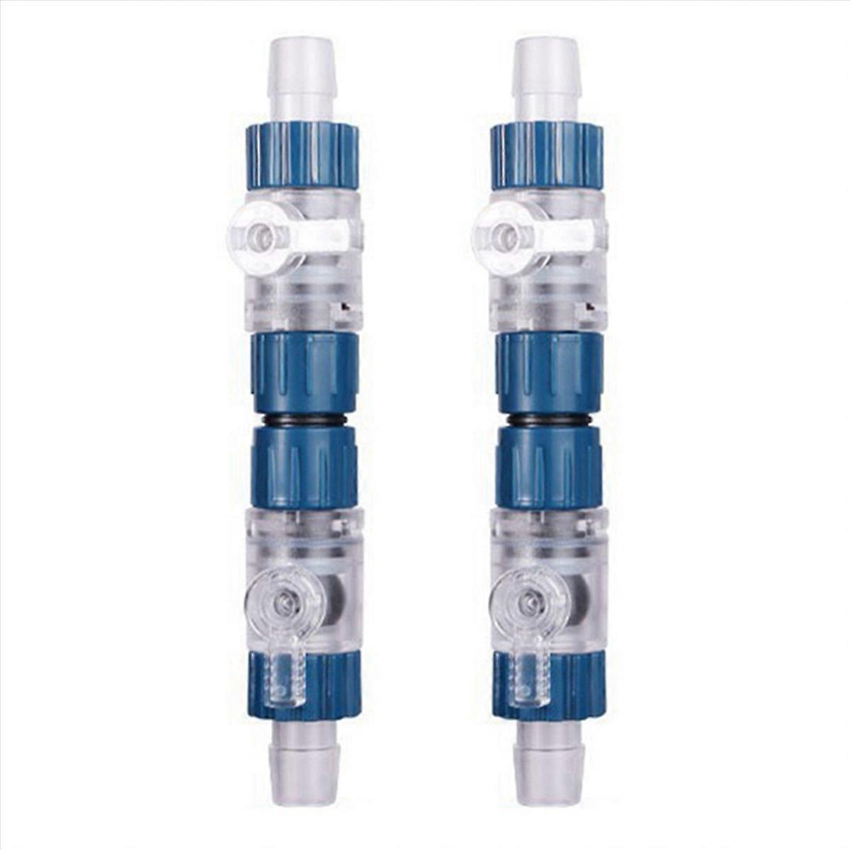 Aquarium Filter Water Hose Flow Control Double Tap Quick Release Connector Fish Tank Filter Replace