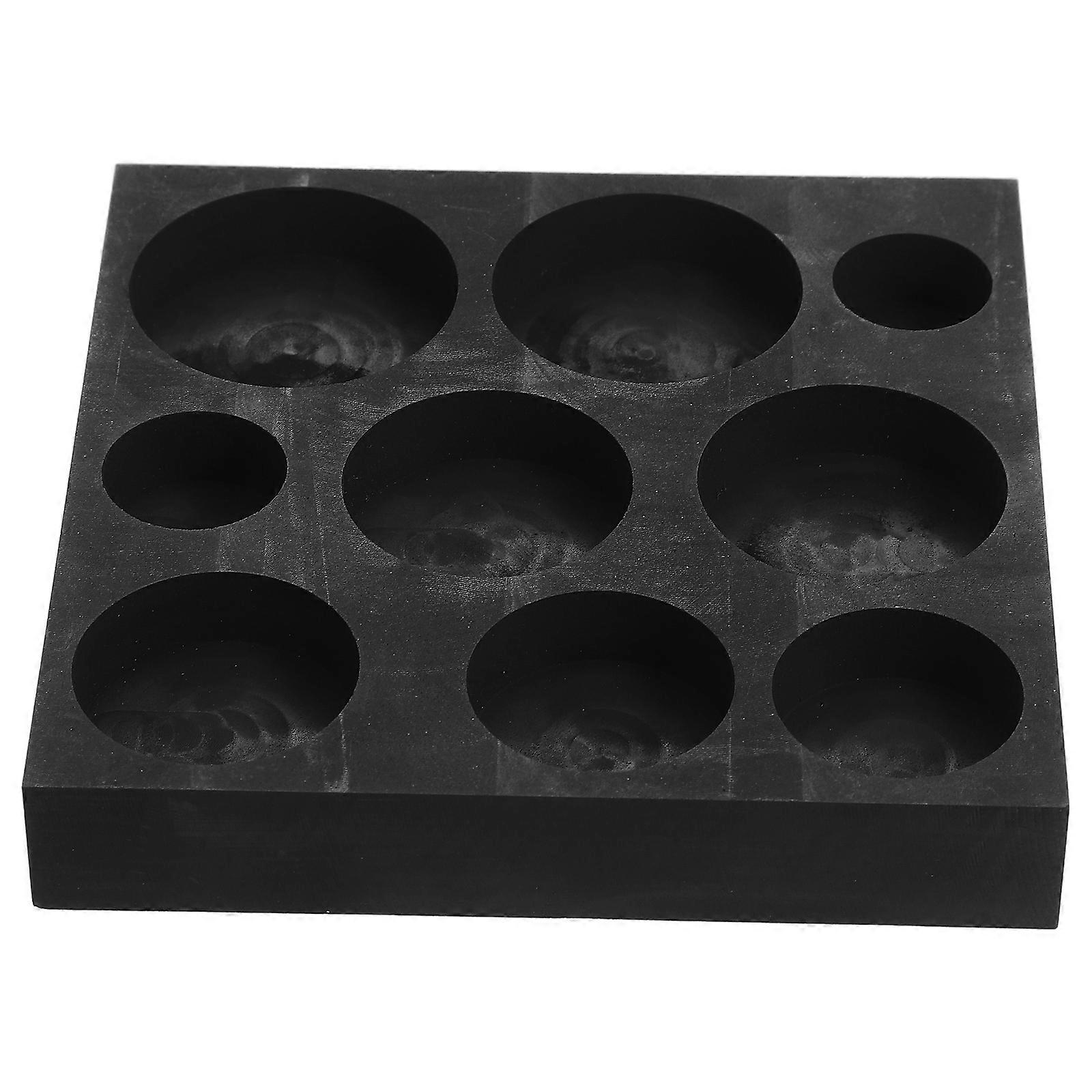 Graphite Crucible for Melting Metal with 9-Hole Oil Trough Casting Mold