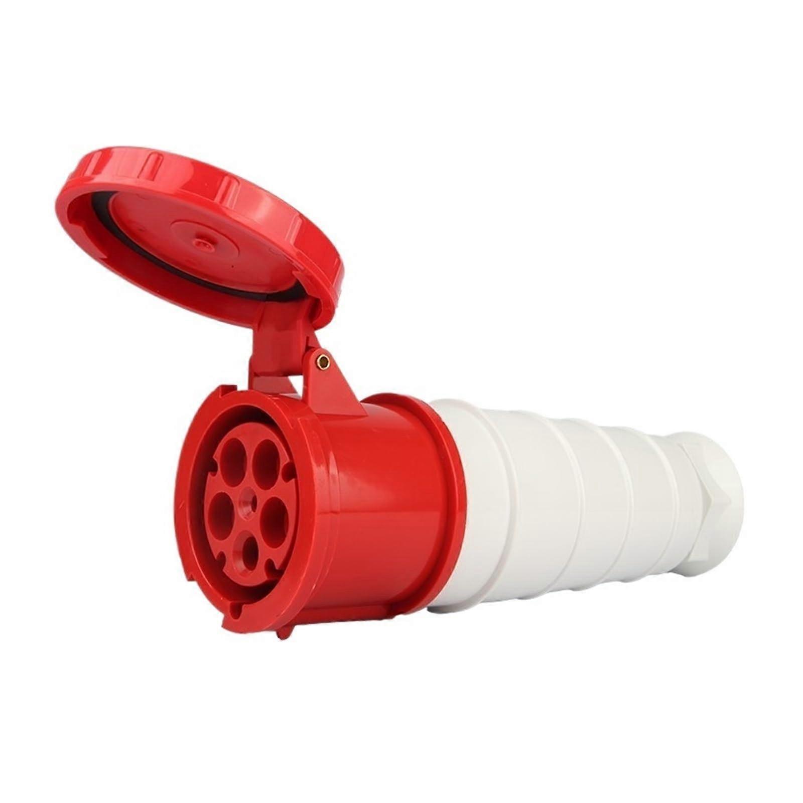 IP67 Waterproof Power Industrial Plug 63A/125A Aviation Socket NonExplosionProof Connector 3Core 4Wire 5Core Ref: 4664