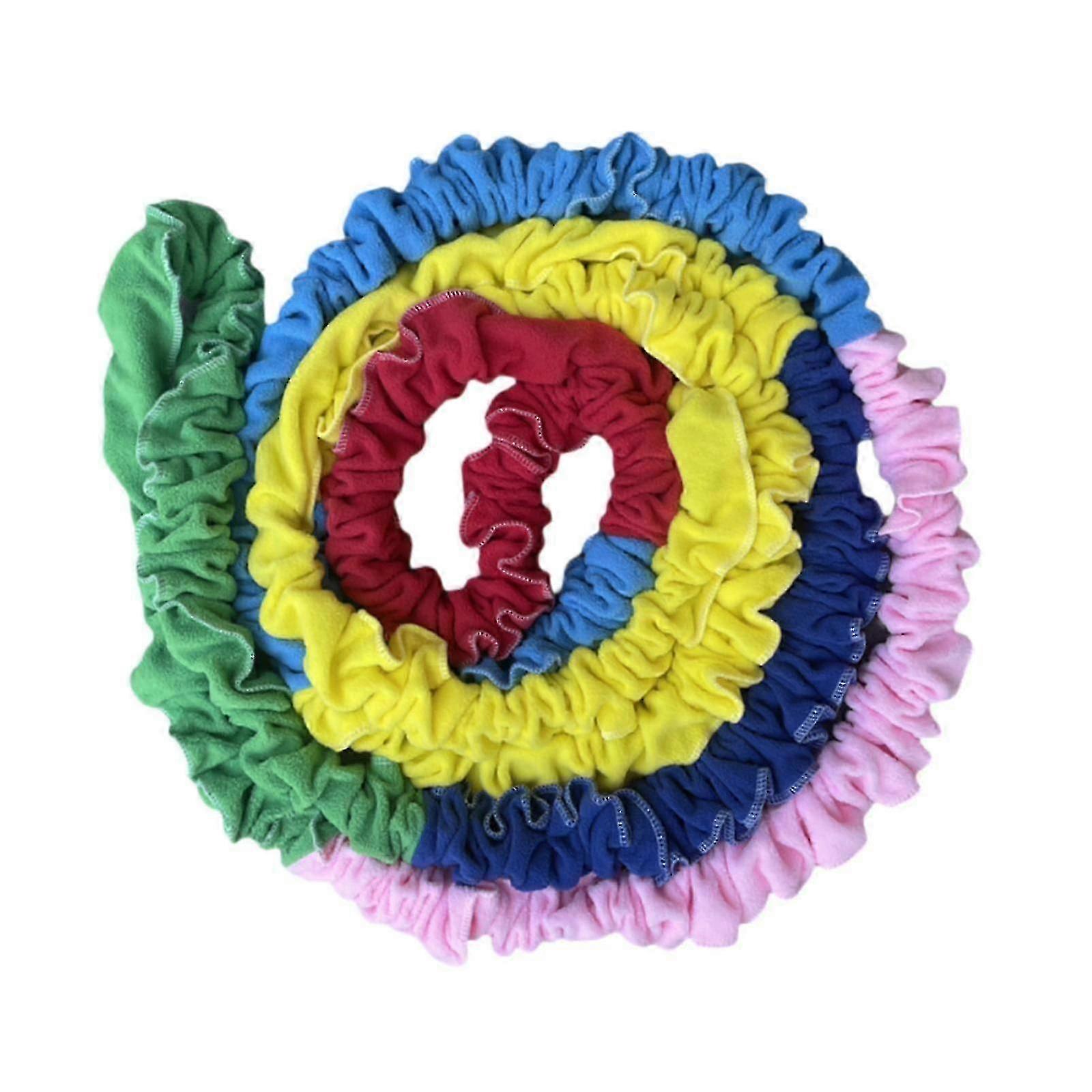 Exercise stretch band for indoor activities and group play 26s