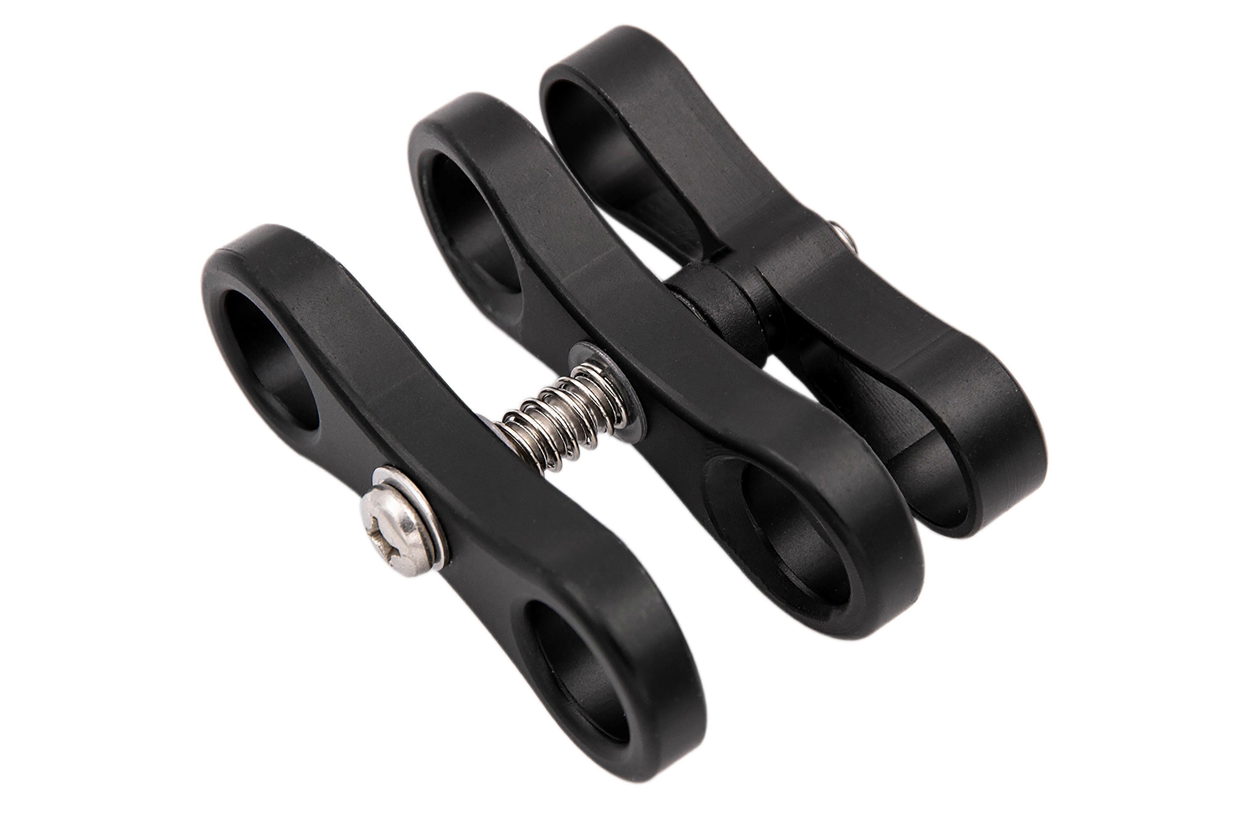 Divevolk Double 1-inch Ball Joint Clamp