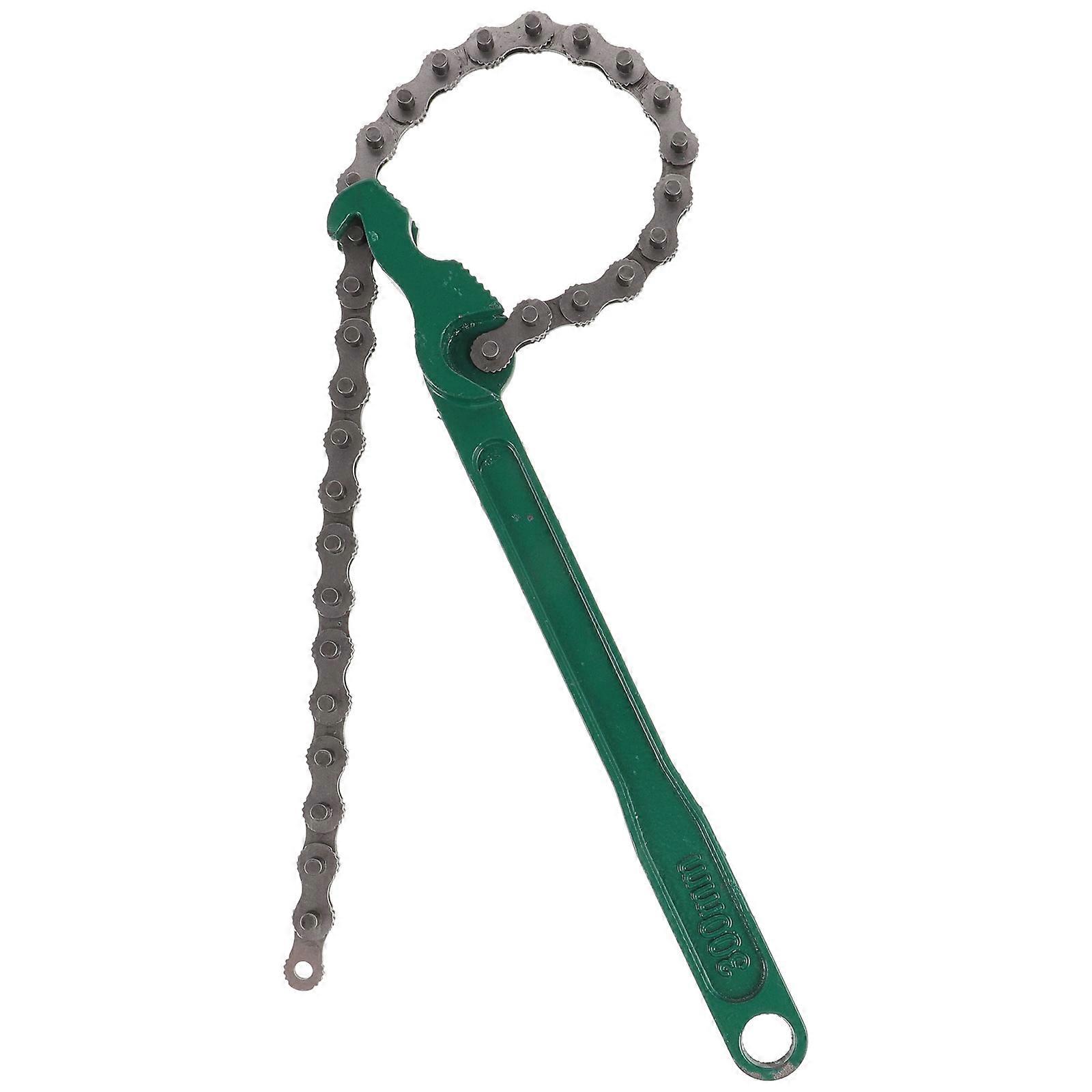 Chain Wrench Plumbing Wrench Provides Secure Grip for Repair Tasks Professional Hand Tool Spanner
