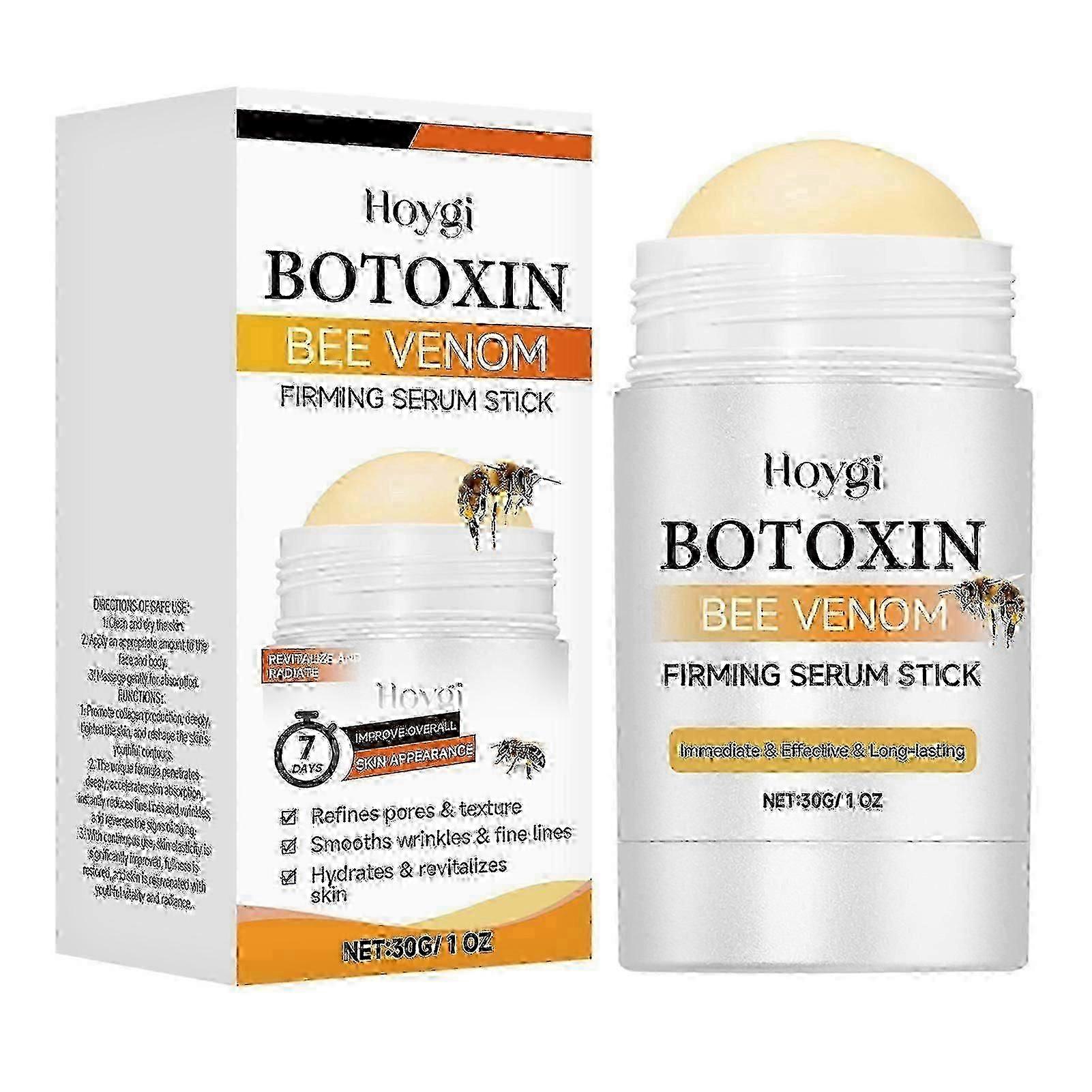 סטיק סרום ממצק של Botoxin Bee Venom, קרם מיצוק נגד קמטים של Bee Venom