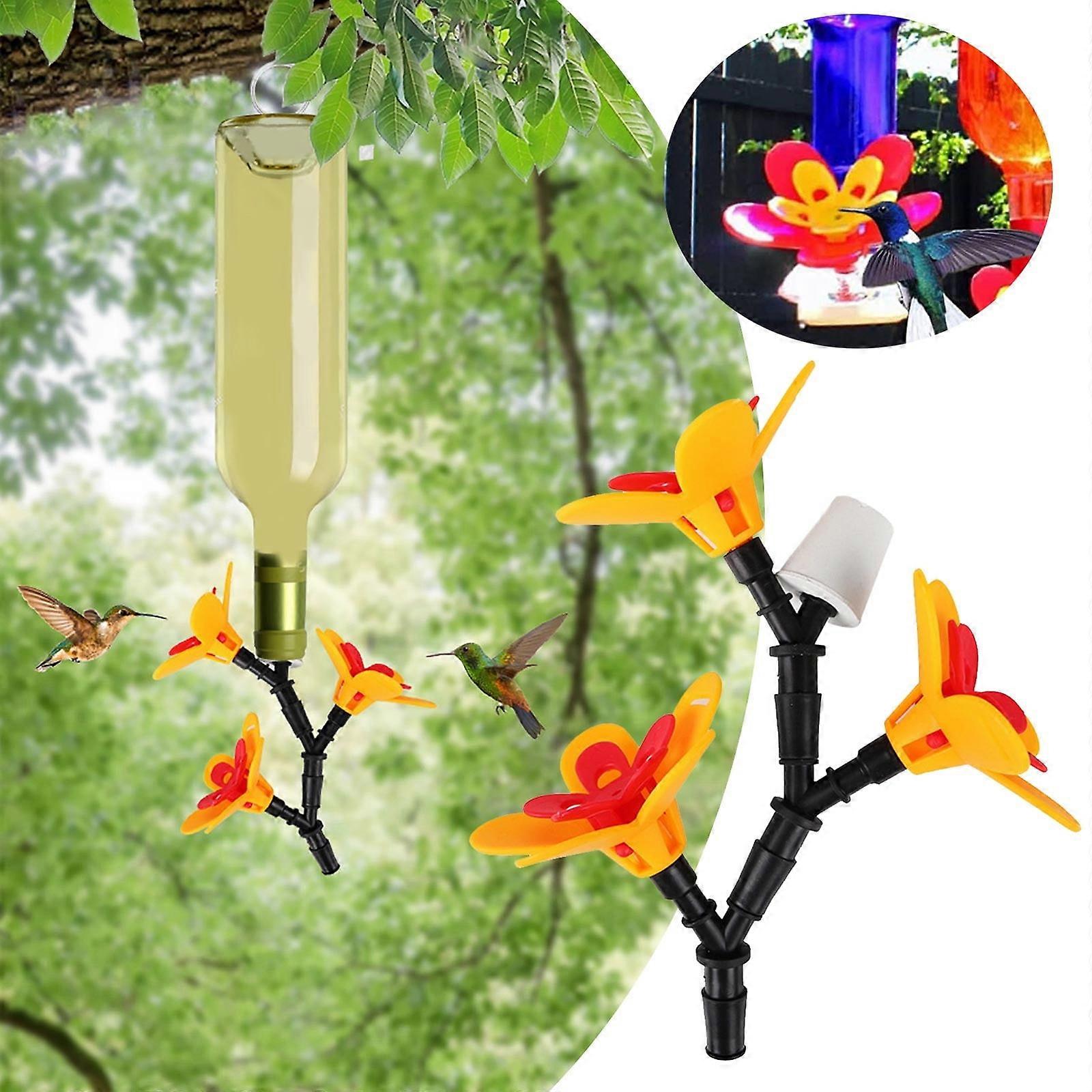 VOSS DIY Hummingbird Feeder Kits, Turn Your Own Recycled Bottles Into The Best Hummingbird Feeder, Own Fun Bottle Into A Hummingbird Feeder