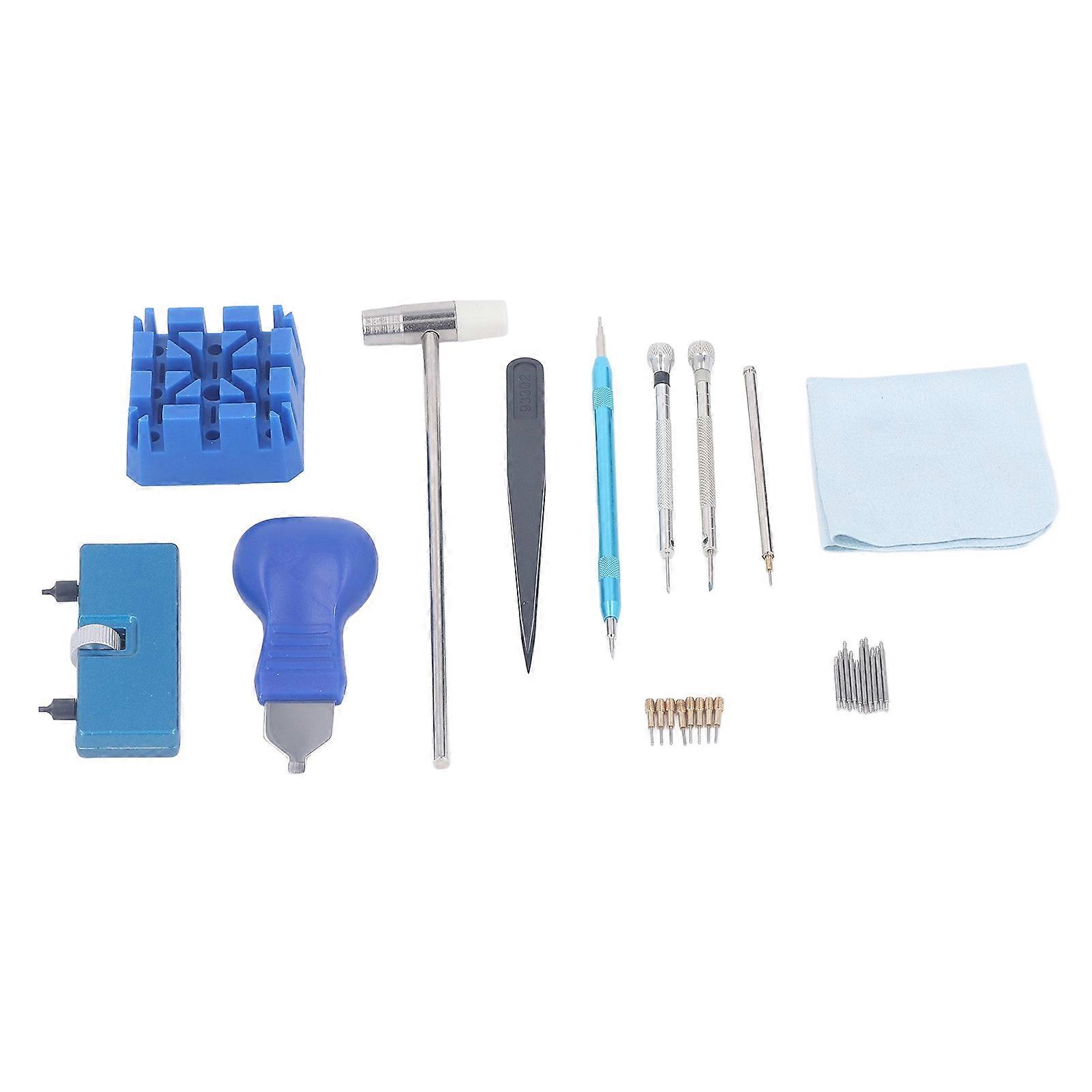 Watch Repair Kit Professional Spring Bar Tool Set Watch Band Link Pin Tool Set with Carrying Case 