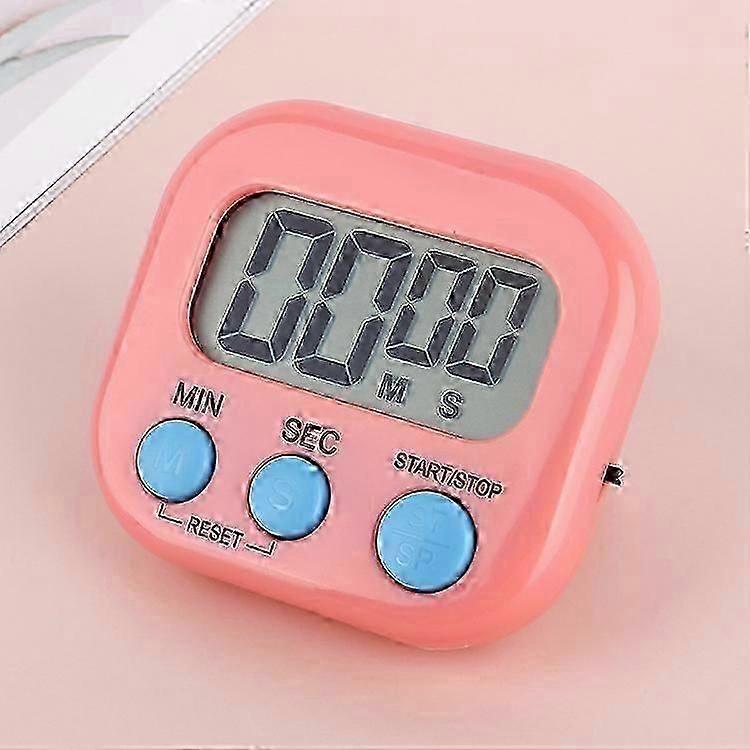 Magnetic Kitchen Timer with Large LCD DisplayPowder, Timers for Cooking, Studying, Loud Alarm and Countdown Timer