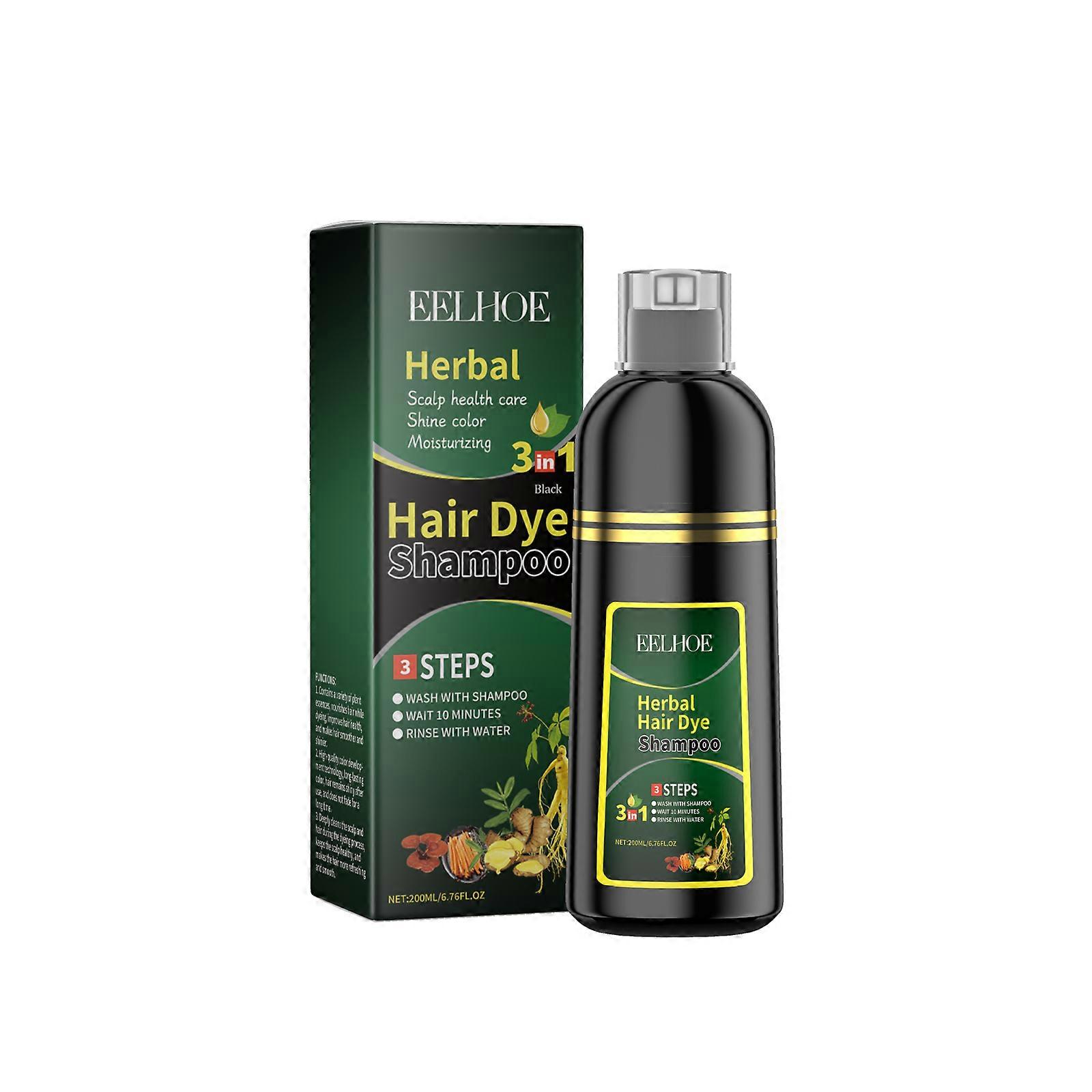 Plant-Based Black Hair Shampoo