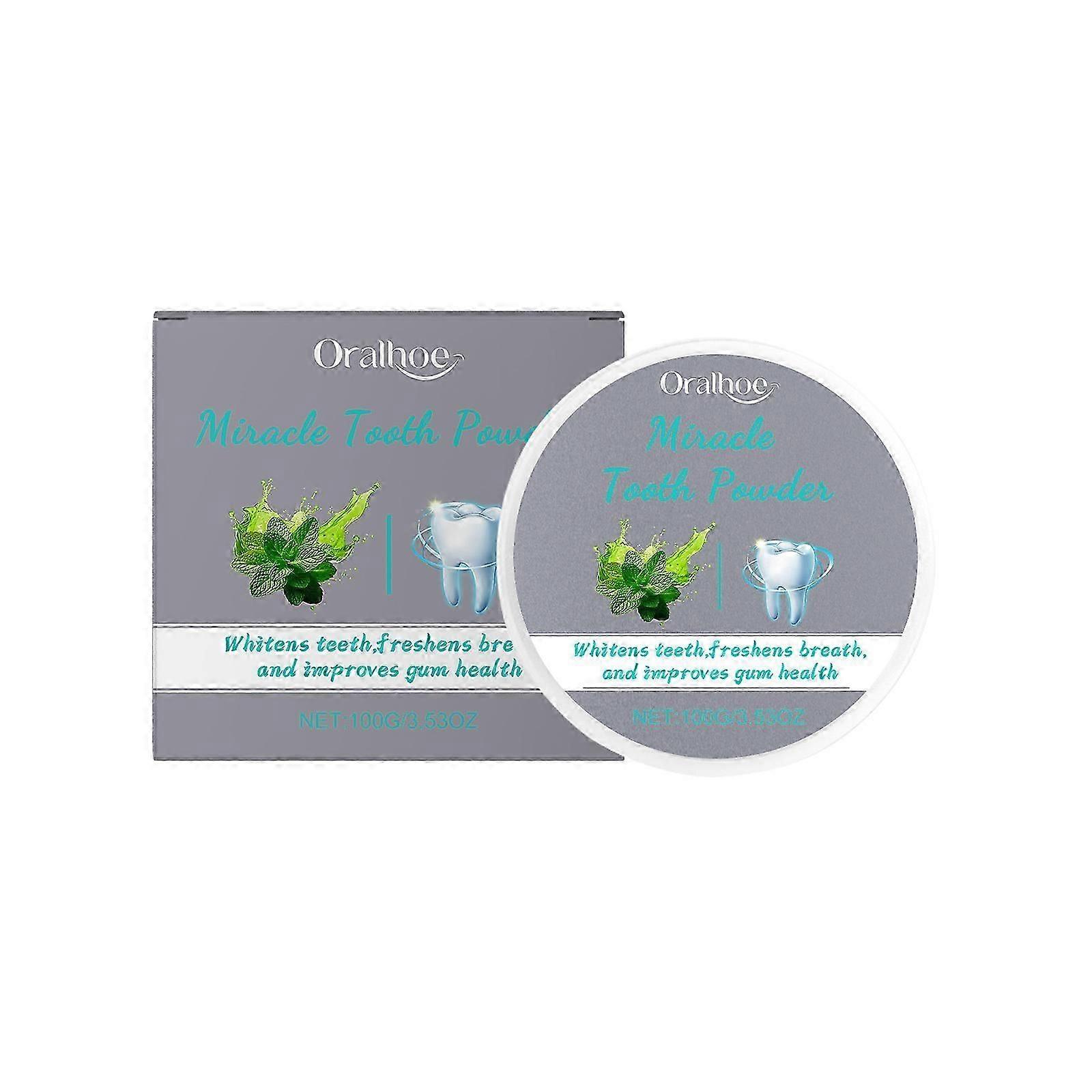 Peppermint Teeth Powder - Gentle Whitening