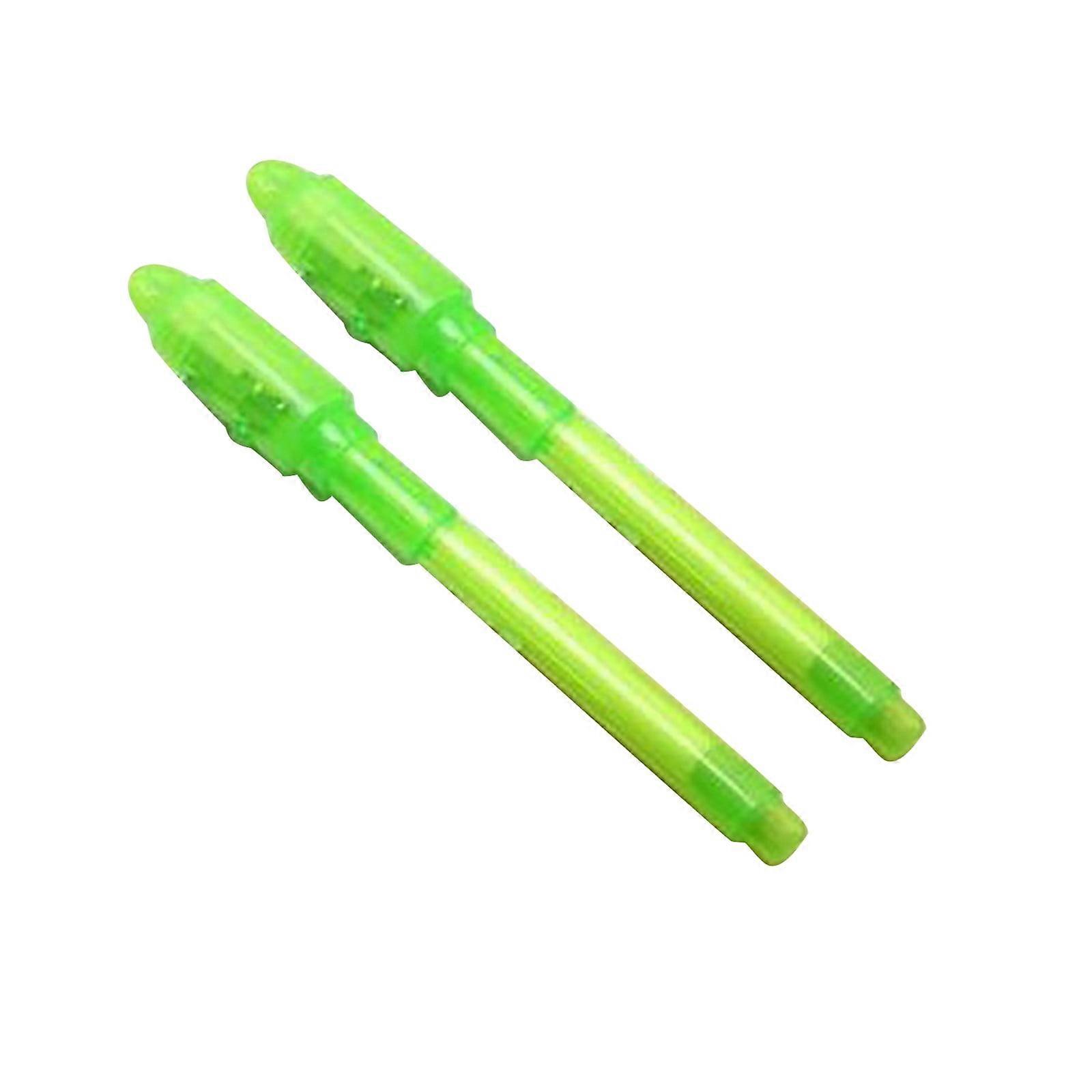 Begine Clearance Ultraviolet Magic Uv Invisible Light Pen Green,20Ml Multifunction Magics Led Lights Light Yanchao Invisible Pen,Highlighter