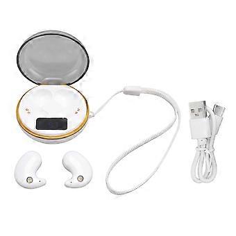 Fones de ouvido Bluetooth para dormir, BT5.3, com controle de toque, invisíveis, sem fio, com teclado numérico.