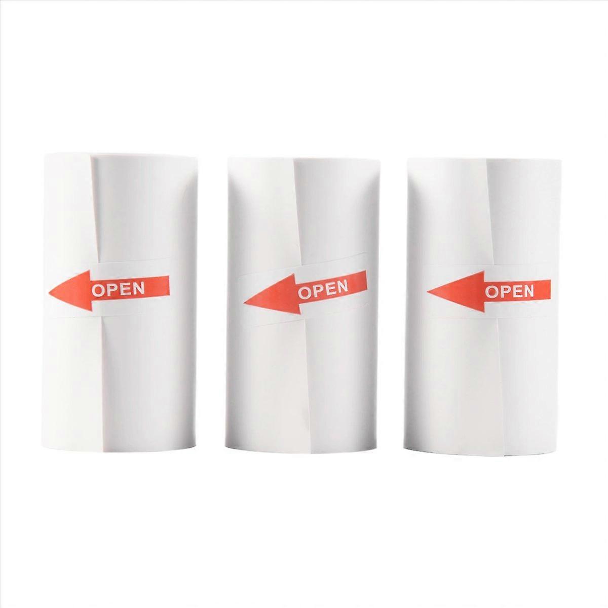 3 rullar utskrivbart papper Termopapper 57X30mm för P1 P2