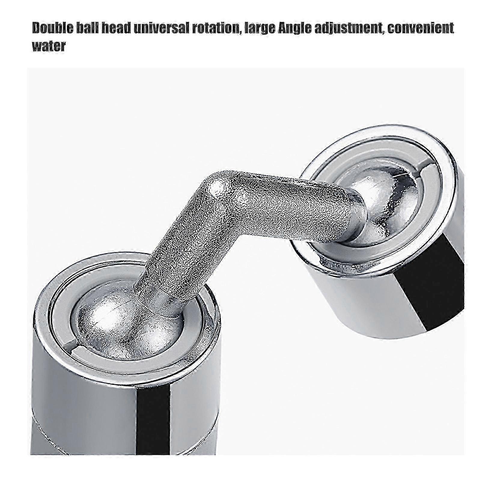 Universal 360 Degree Swivel Faucet Extender All Copper Anti Splash Faucet Aerator for Kitchen
