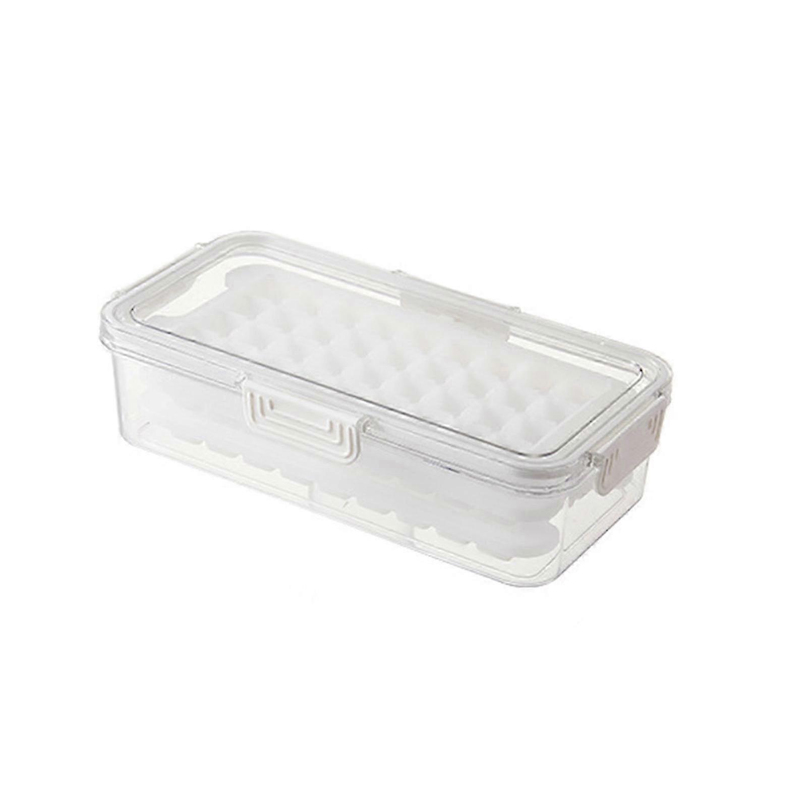 Ice Cubes Box Creative Ice Grid Homemade Large Capacity Ice Cubes Mold Diy Home Refrigerator Ice Box