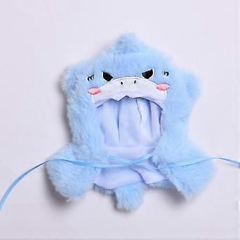 Bambole Squalo Mantello Accessorio Costume per 17cm Bambole Ragazza Bambole Regali di Compleanno Blu
