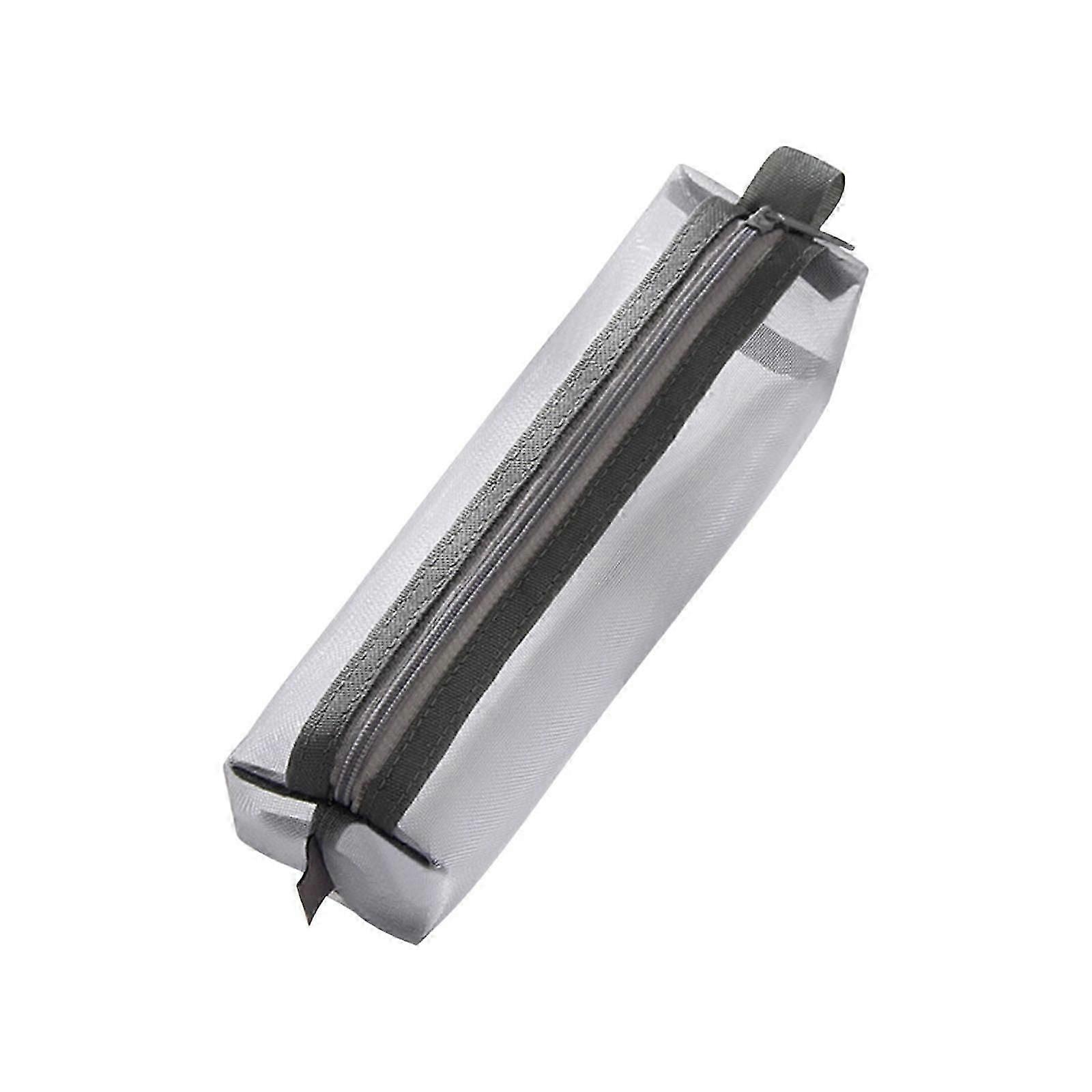 Mesh Pen Bag Pencil Case Makeup Pouch For Travel Or Office Supplies