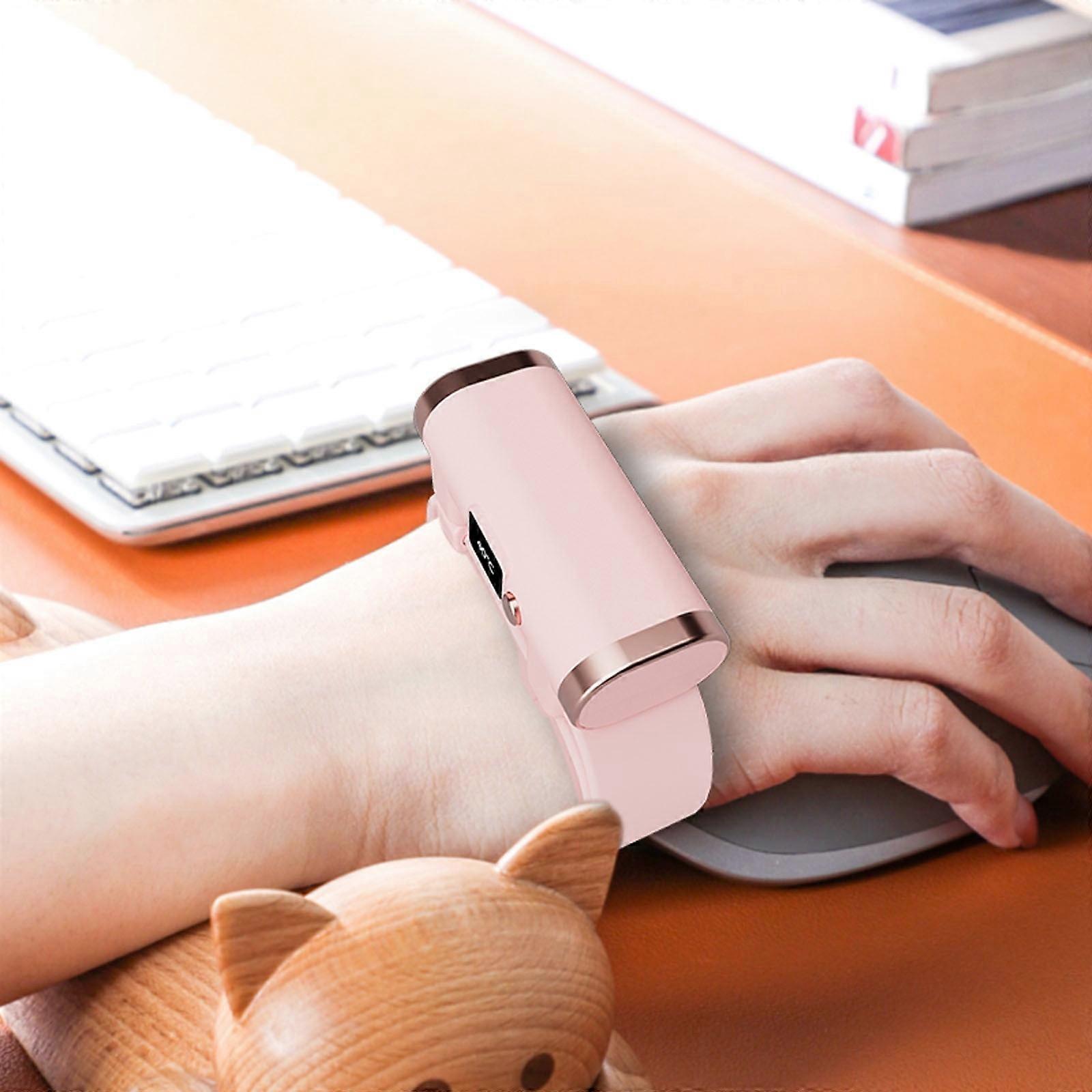 ZKCCNUK Heater Fan, USB Hand Warmer with Smart Temp Control, Fast Heating, Multifunction Wristband for Home Office, compatible with...