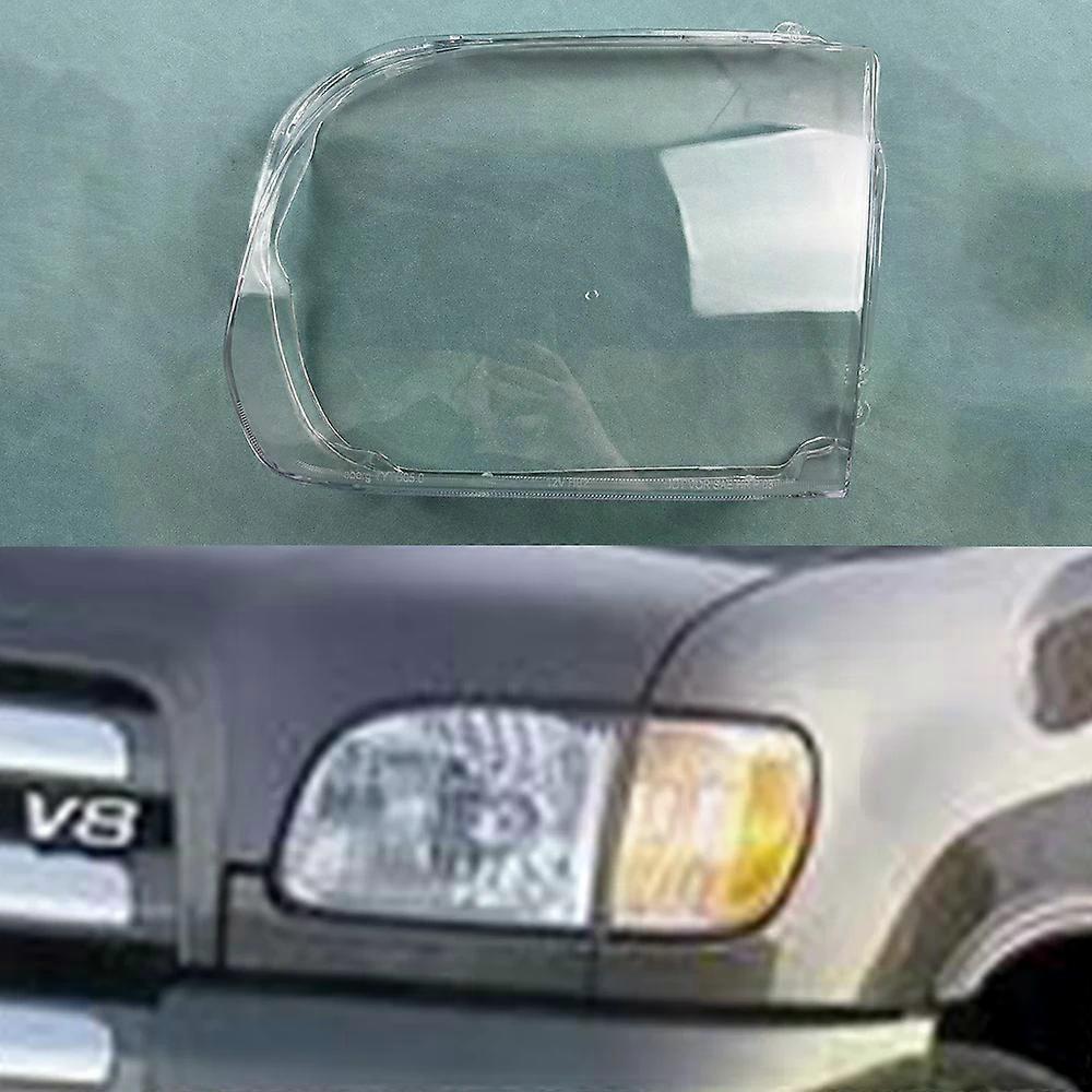 For Toyota Tundra 2004 2005 2006 Front Headlamps Cover Transparent Lampshade Shell Lens Plexiglass Replace Original Lampshade