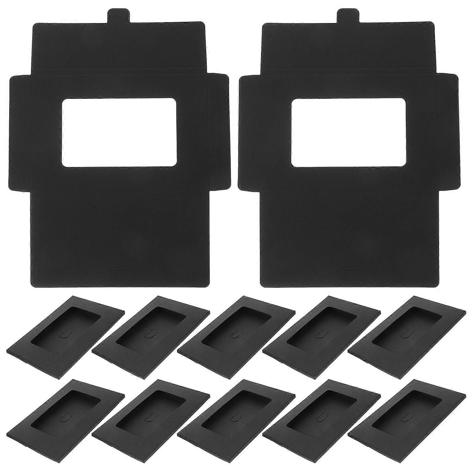 Full Face Cardboard Frames Black Box for Letters with 30Pcs Pack