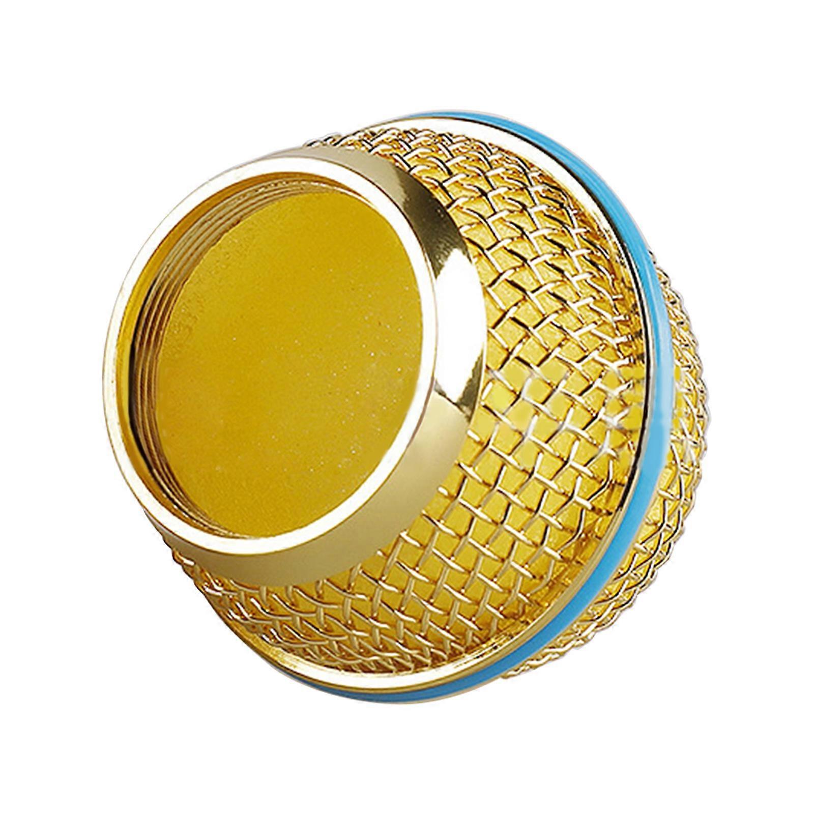 Metallnettdeksel Høy styrke for BETa58-mikrofoner gir auditiv beskyttelse perfekt for studio- og scenebruk gull.