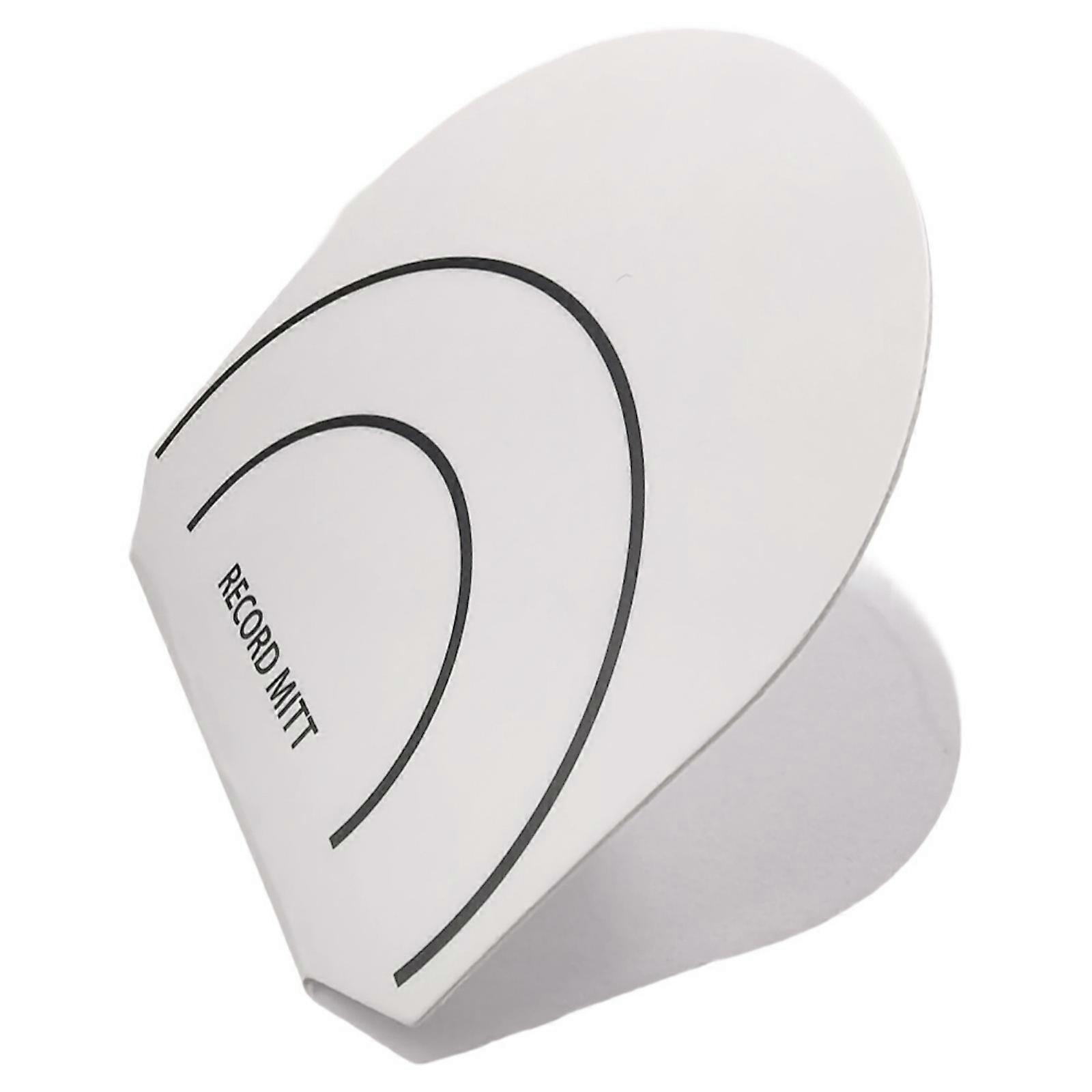 Friendly Cardboard And Cloth Record Sleeve Gripper Featuring Easy Access Design For Frequent Use  White