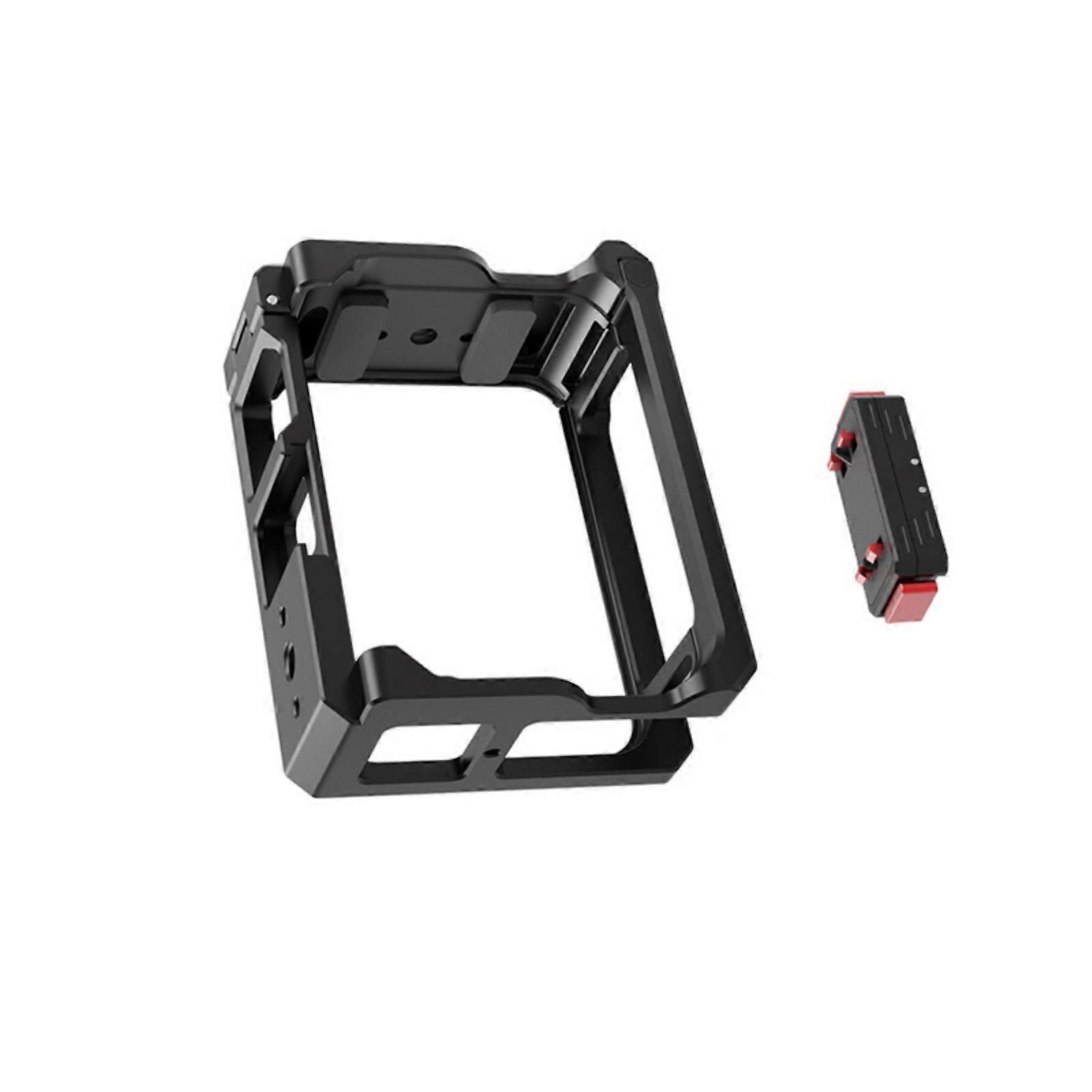 Aluminum Alloy Camera Mounting Cage With Secure Magnetic Lock And 360 Degree Rotation Capability Multicolor