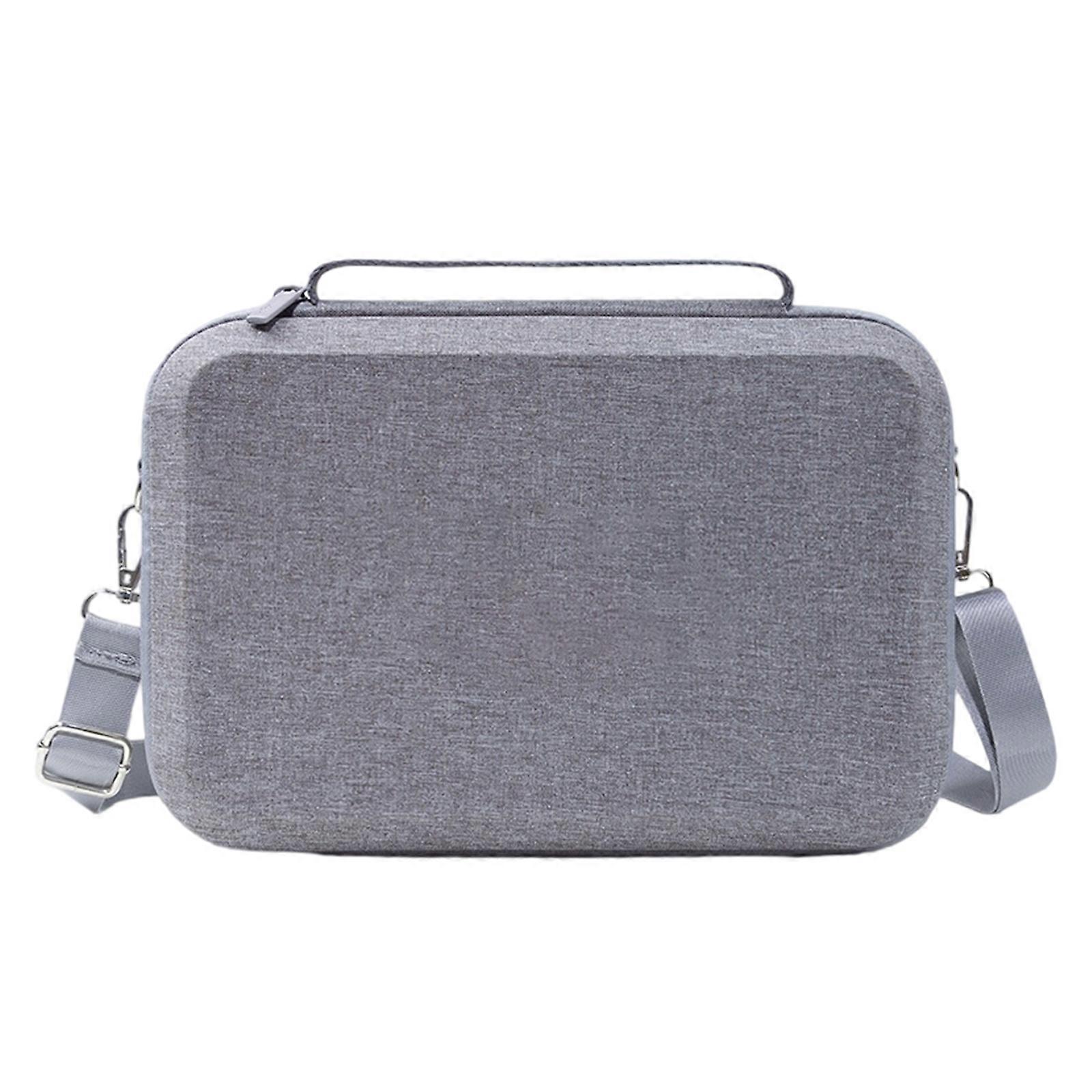 Protective Travel Case for Drones Fly More Combo, Waterproof PU Storage with Portable  Gray