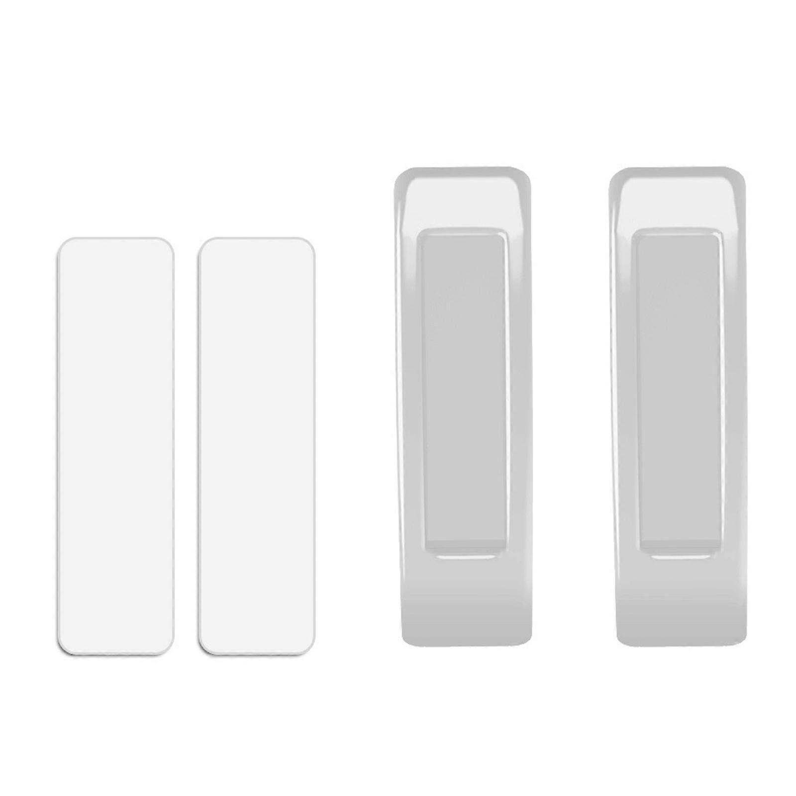 Easy to Install Cabinet Door Handle Strong Adhesive Cabinet Handles Hassle Frees Stick On Wardrobe Handle Long lasting  White