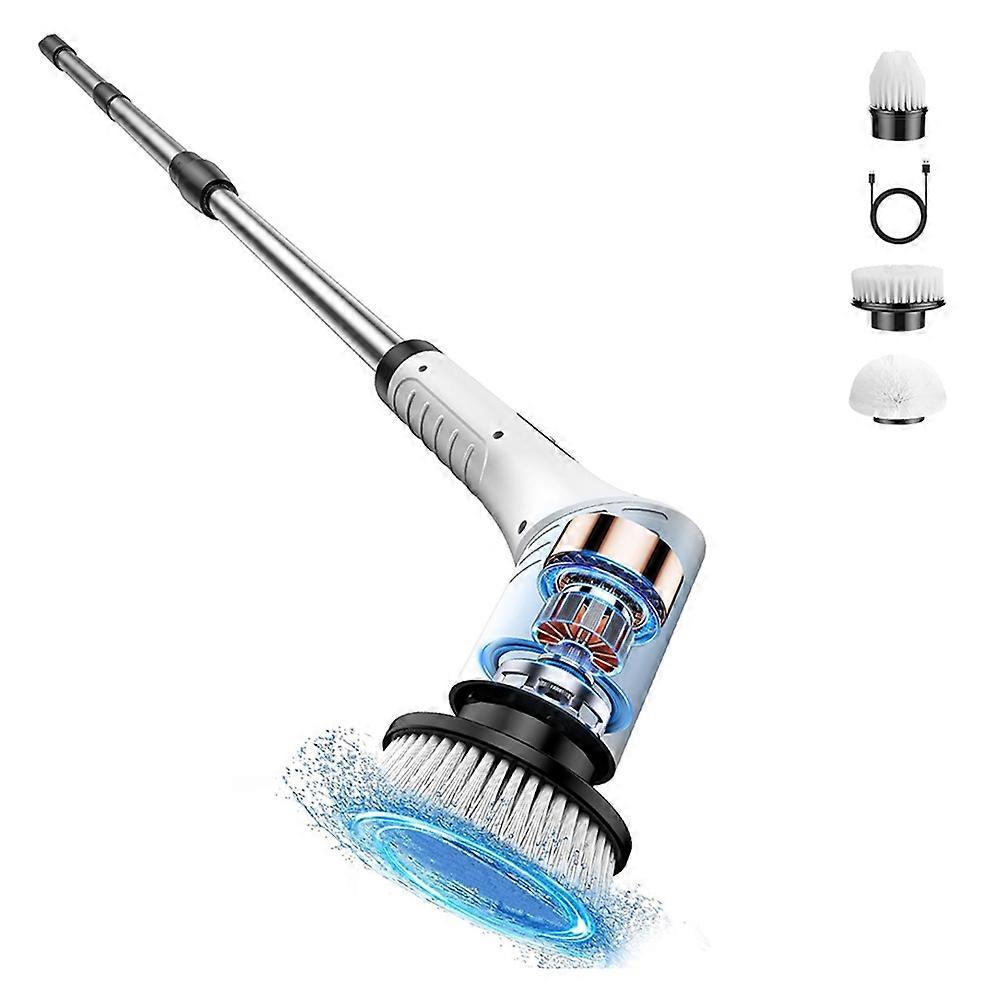 Multifunctional Digital Display Electric Cleaning Brush Rotatable