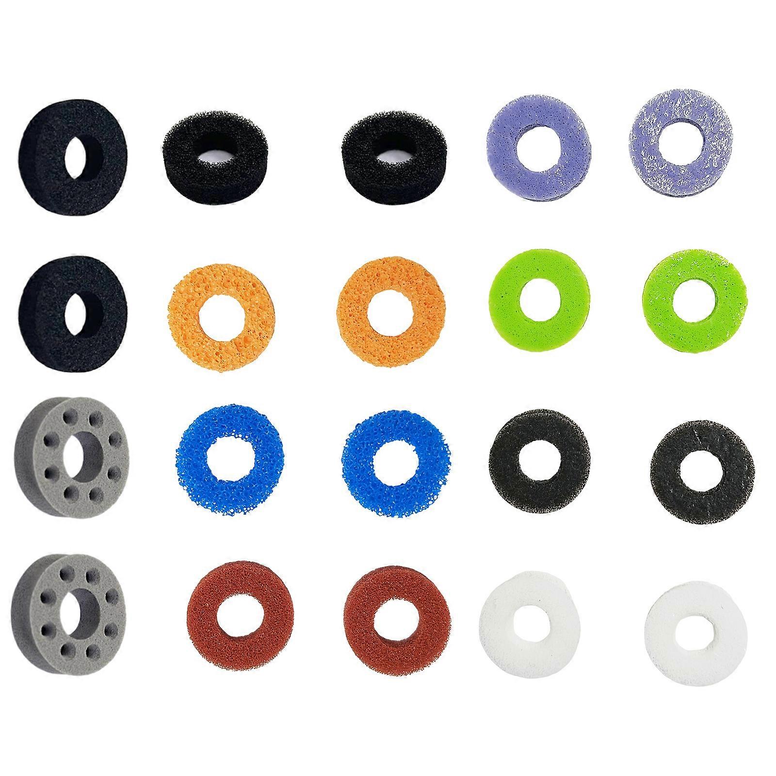 Gamepads Rubber Aim Assist Rings Joystick Resistance Rings Easy Installation For Game Console Smoother Joystick Movement Multicolor