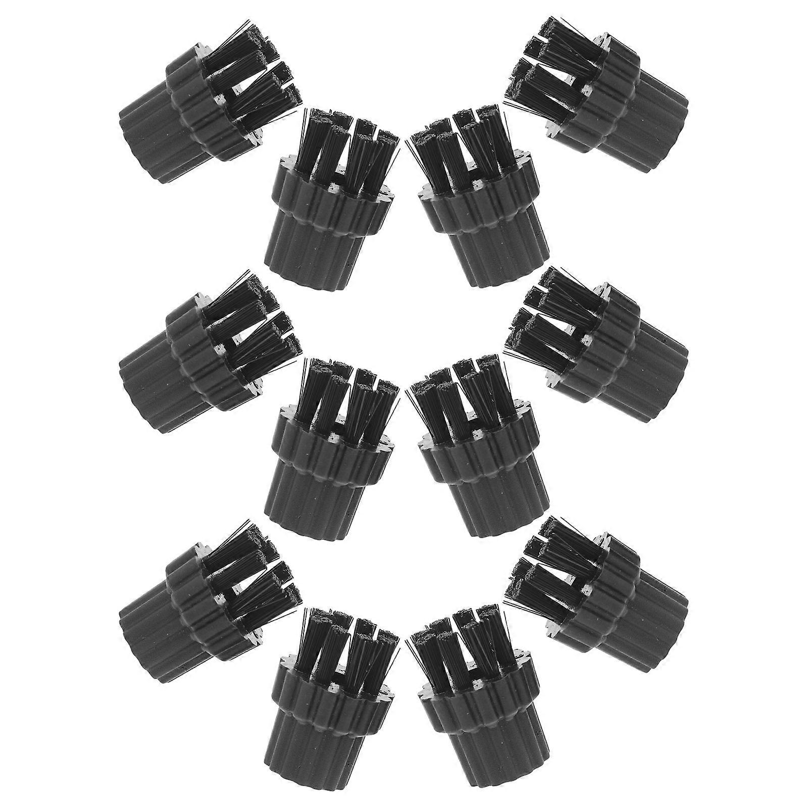 Steam Cleaner Brush Head for Hard Surface Cleaning 12Pcs Nylon Brush Kit