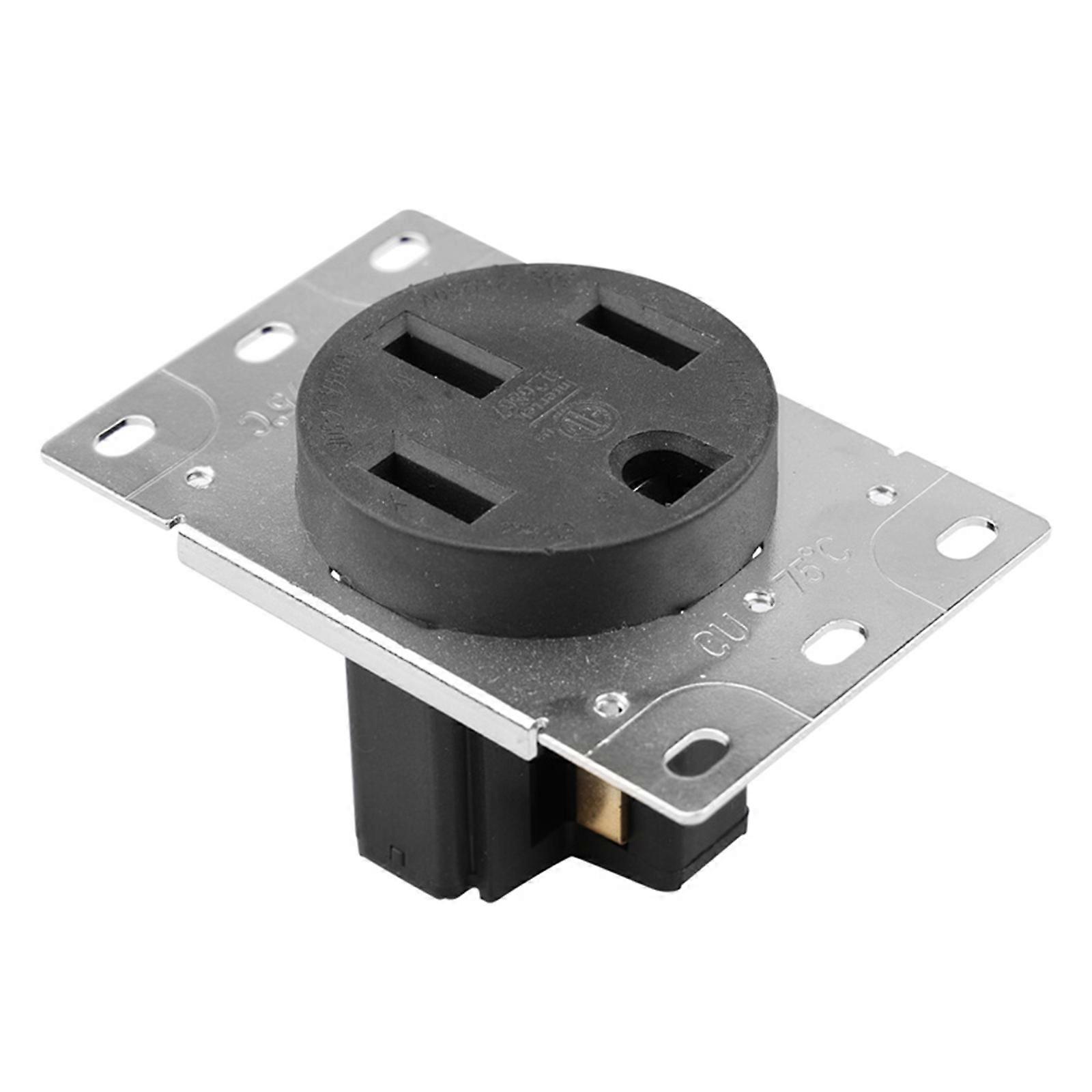 RM 50DF 50A NEMA 14 50R Receptacle Industrial Power Socket with Gold Plated Contacts Multicolor