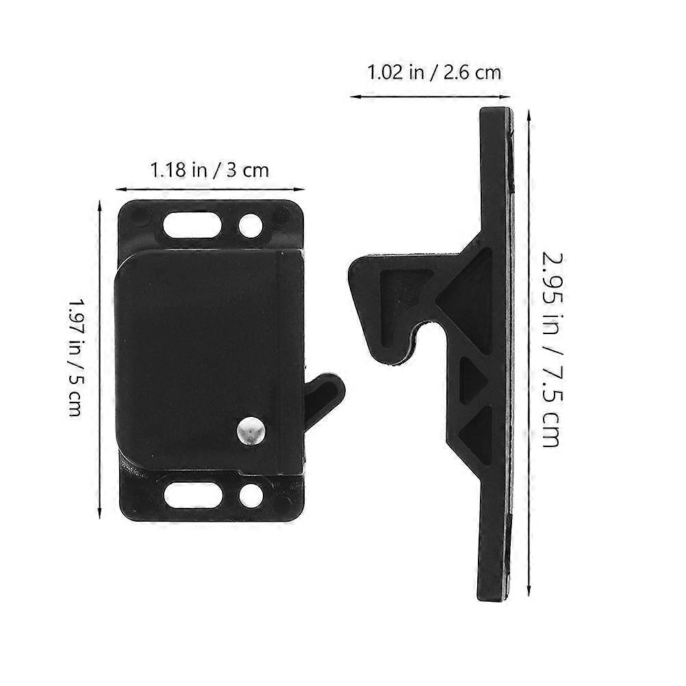 Rv Door Locks Push To Open Latch For Rv Cabinets And Doors Prevent Furniture Shifting During Traveling 1Set