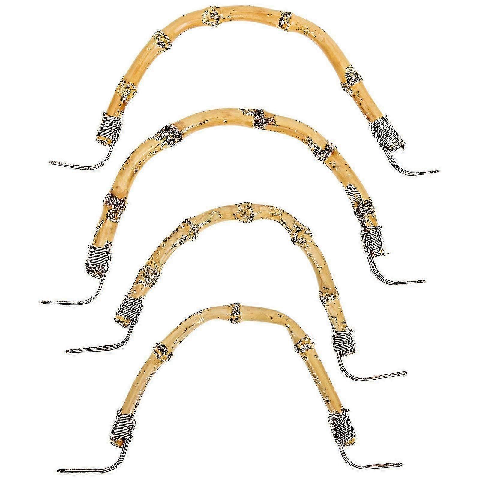 Set of 4 Rustic Wired Teapot Handles - Replacement Accessories for Glass Pitchers & Tea Kettles