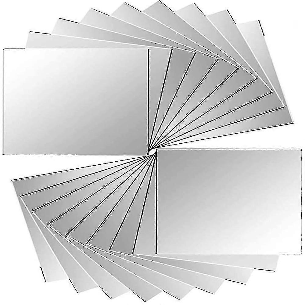 Flexible Mirror Sheets Self-adhesive For Home Decoration