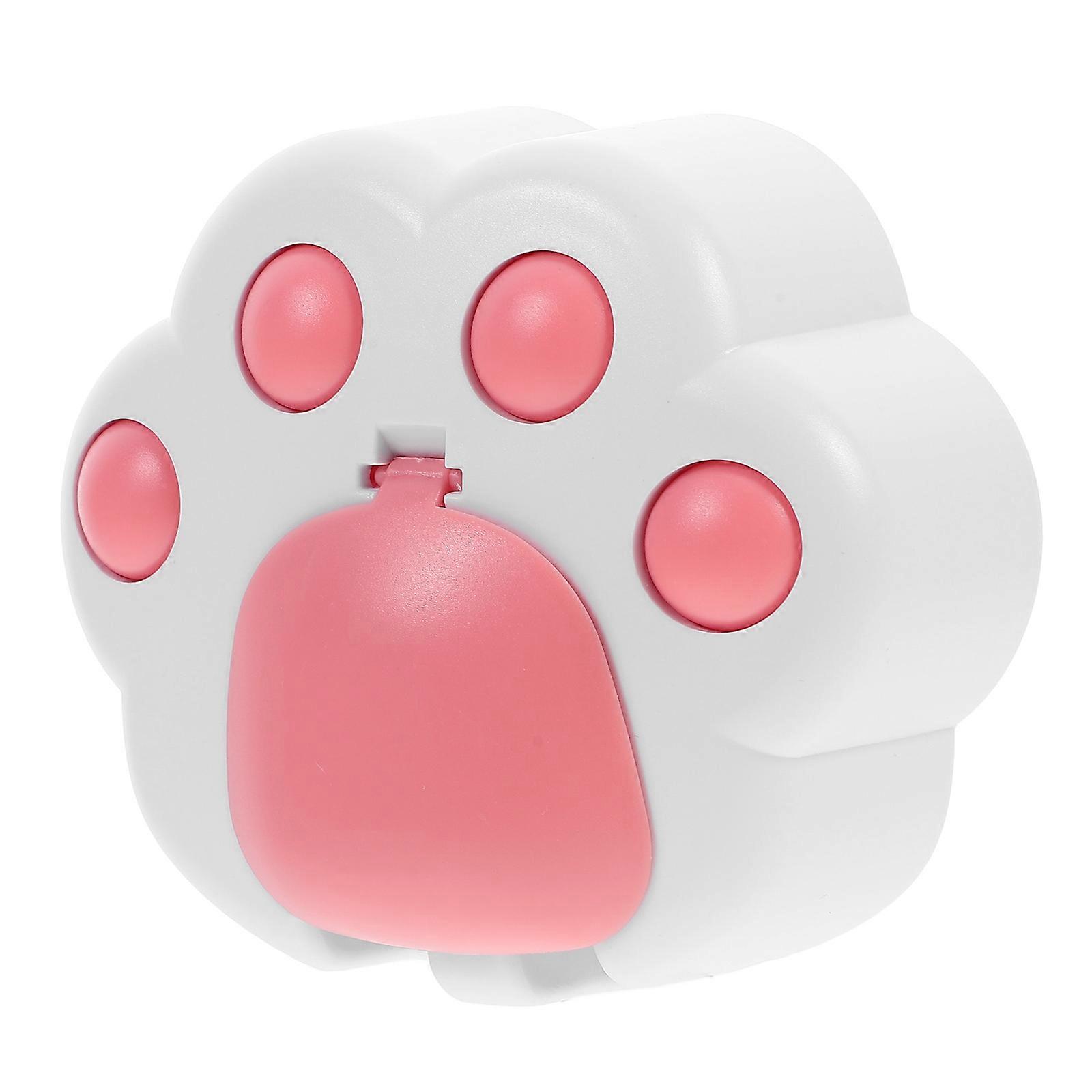 Cat Claw Shape Toothbrush Holder Wall Mounted for Bathroom Multi Color