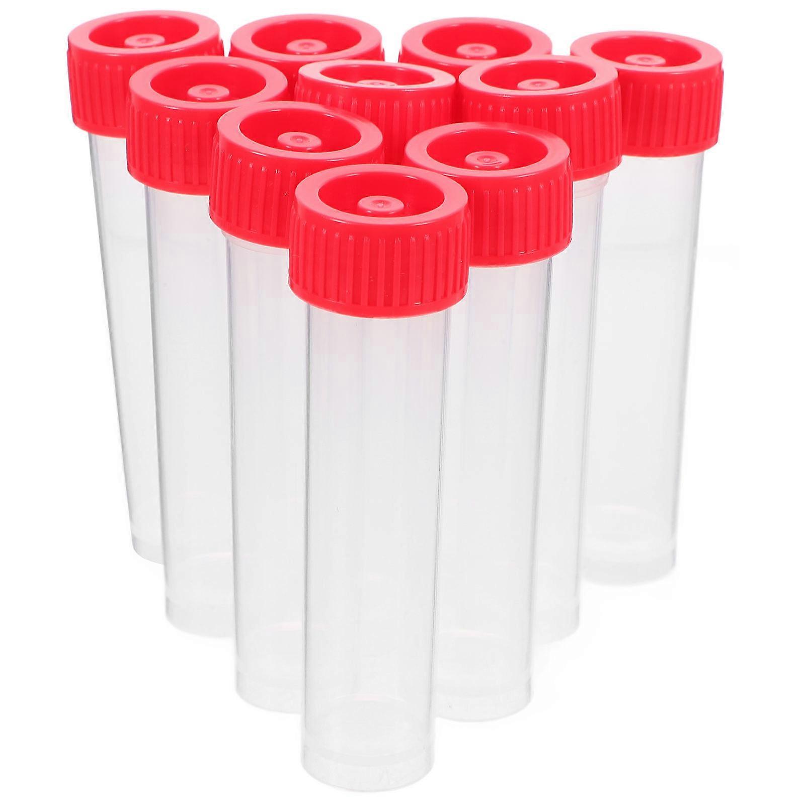 Sample Tubes Plastic Storage Containers for Liquids and Powders 30Pcs