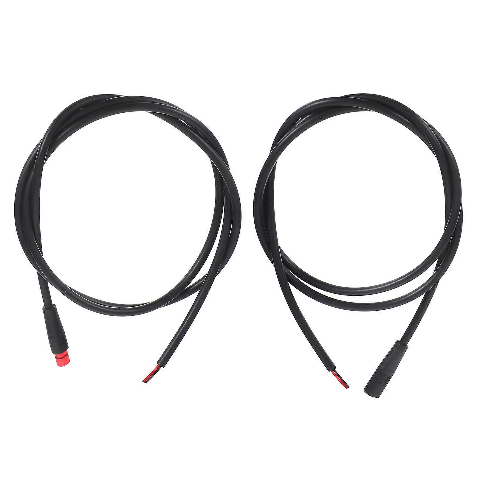 Bicycle Signal Connection Cable for Secure Installation 5Sets Black Cable
