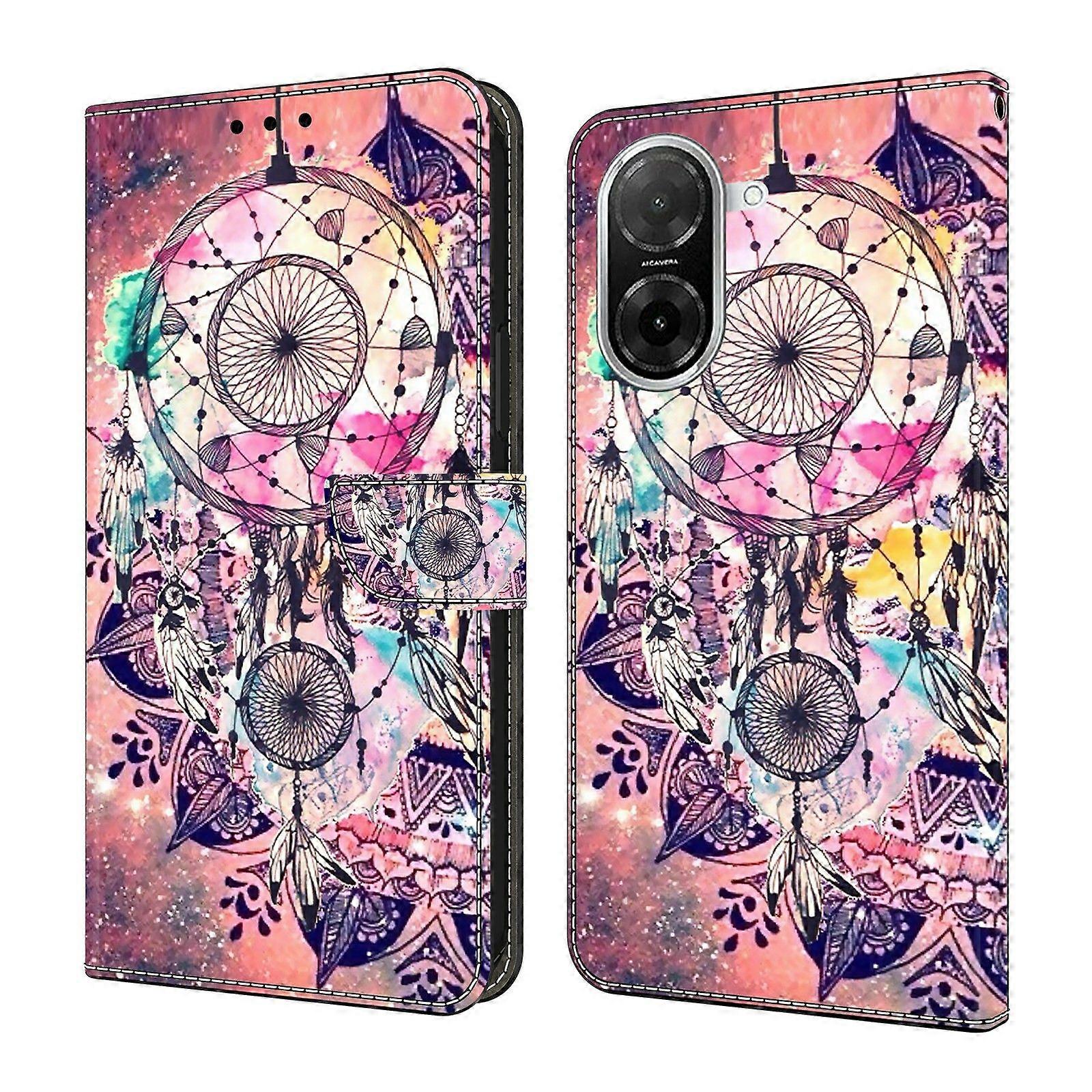 For Xiaomi Redmi A5 NFC (EU) (173.45mm) Wallet Case Pattern Printing Stand Leather Flip Phone Cover