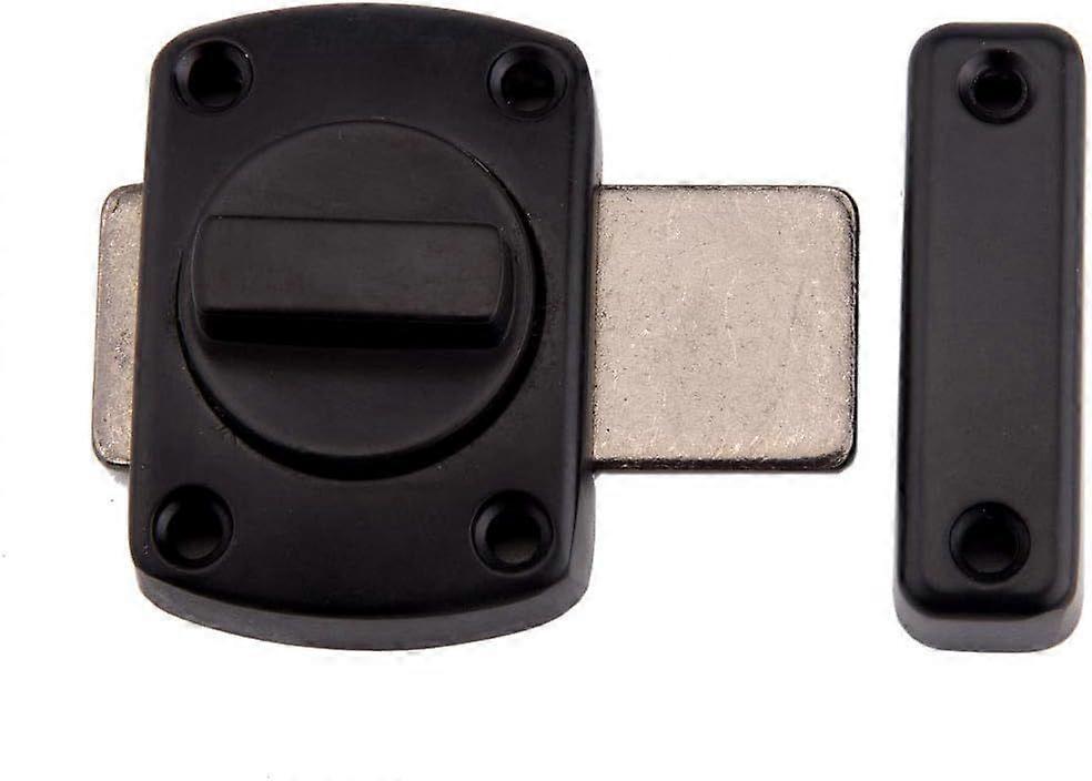 Safety Bolt Latch,Rotate Door Lock Latch Gate Latch Security Lock for Front