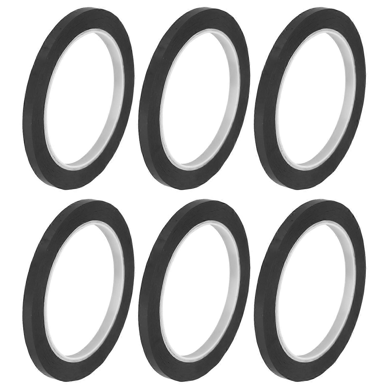 Pet Graphic Grid Marking Tape for Daily Use 6 Rolls Set