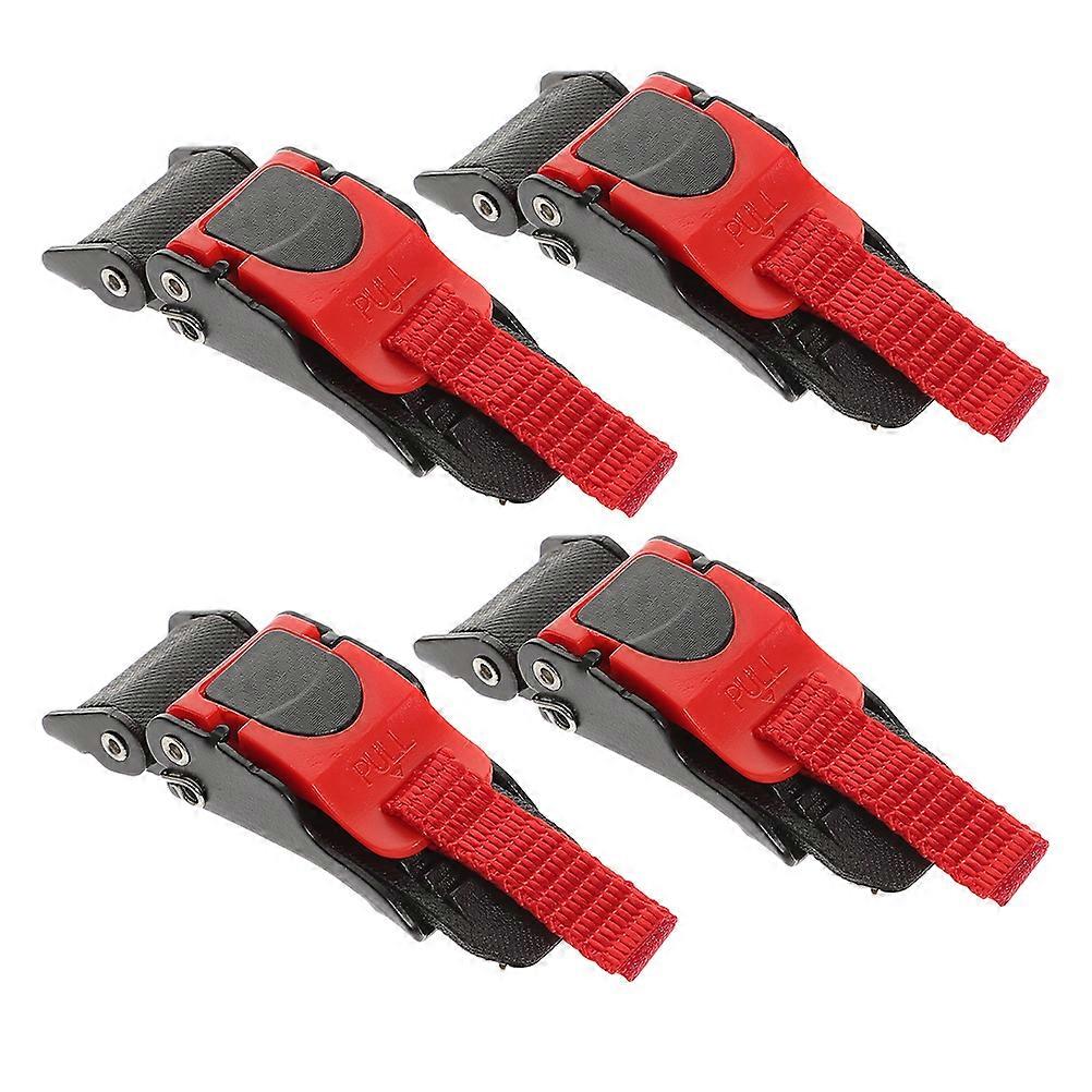 Motorcycle Buckle Quick Release Chin Strap Safety Buckle 4Pcs