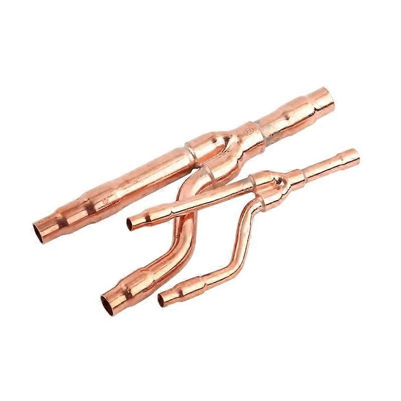 Copper Splitter Branch Device Weld Pipe for Central Air Conditioner 18T 22T 33T 72T 73T 75T Compatible Sizes Ref:1695