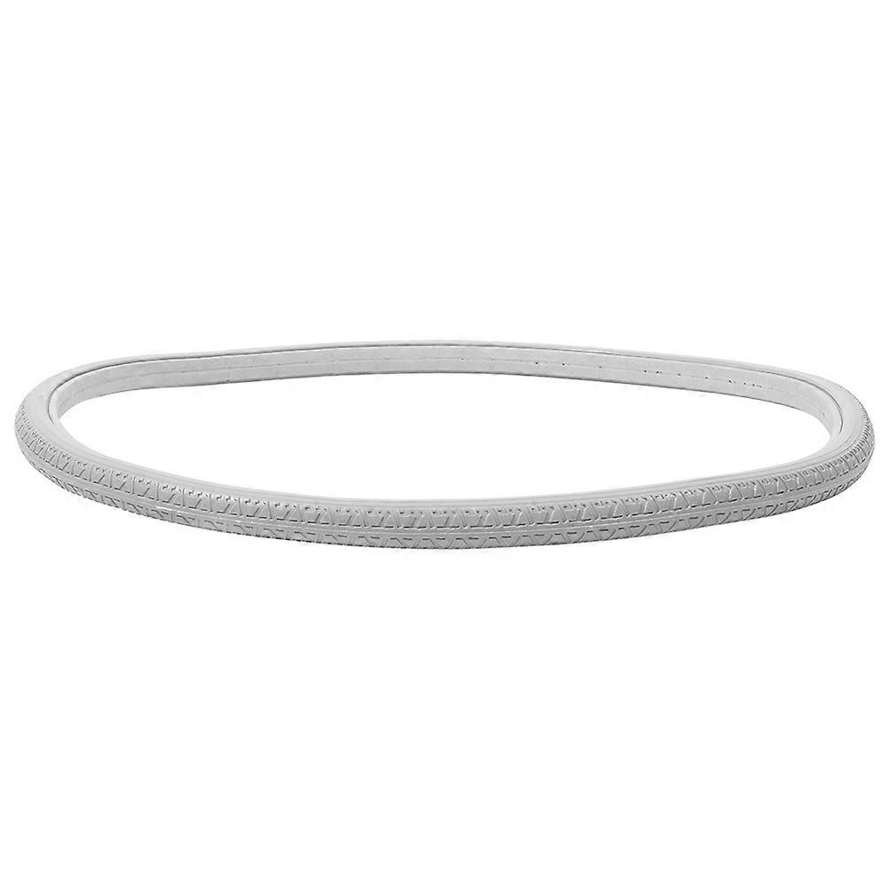 Manual Wheelchair Rear Wheel PU Solid Tire Replacement Grey