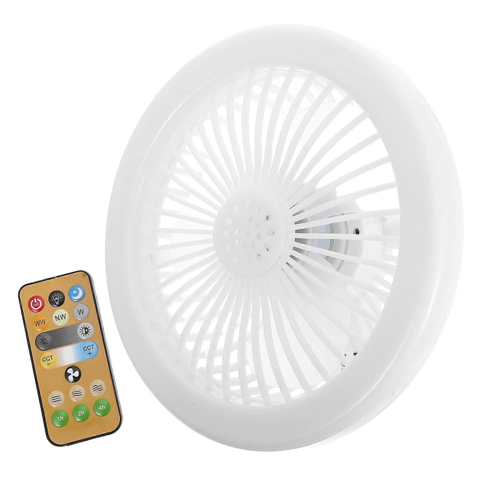 E27 Adjustable Light Bulb Fan for Aromatherapy 4Pcs with Remote Control